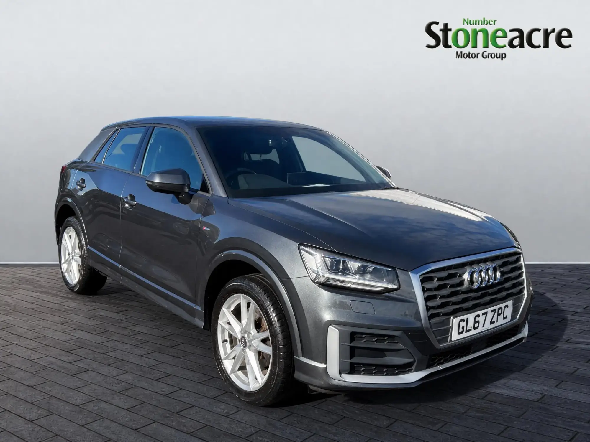Audi Q2 1.4 TFSI CoD S line SUV 5dr Petrol Manual Euro 6 (s/s) (150 ps) GL67ZPC Image 1 Audi Q2 1.4 TFSI CoD S line SUV 5dr Petrol Manual Euro 6 (s/s) (150 ps) GL67ZPC Image 1