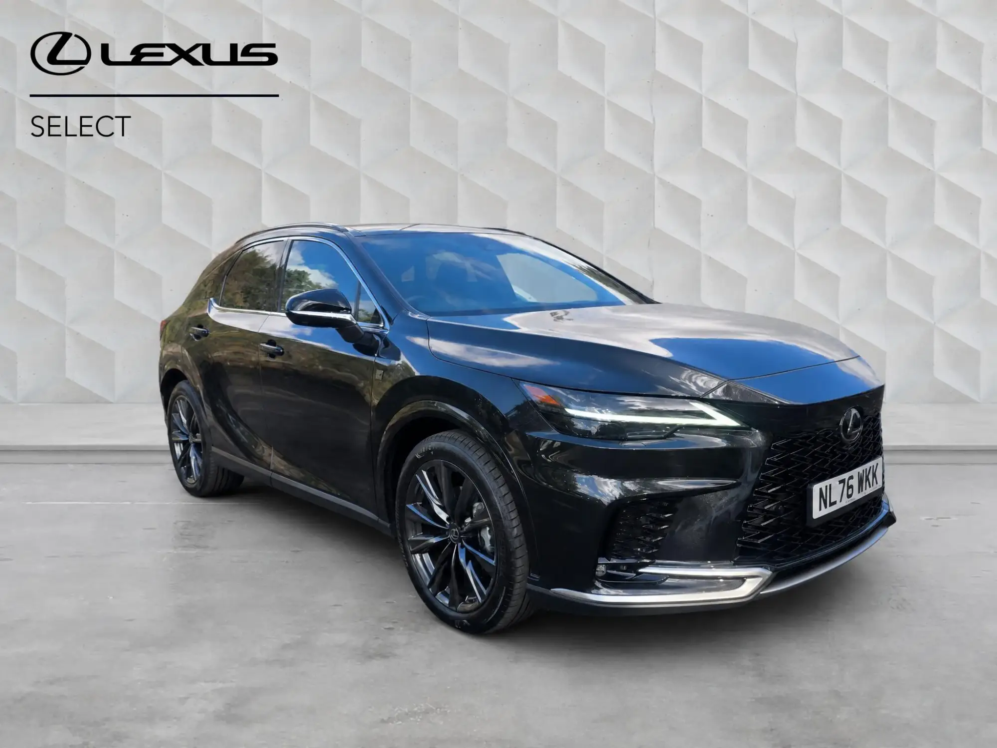 Lexus RX 2.5 450h+ 18.1kWh F Sport Design E-CVT 4WD Euro 6 (s/s) 5dr NL76WKK Image 1 Lexus RX 2.5 450h+ 18.1kWh F Sport Design E-CVT 4WD Euro 6 (s/s) 5dr NL76WKK Image 1
