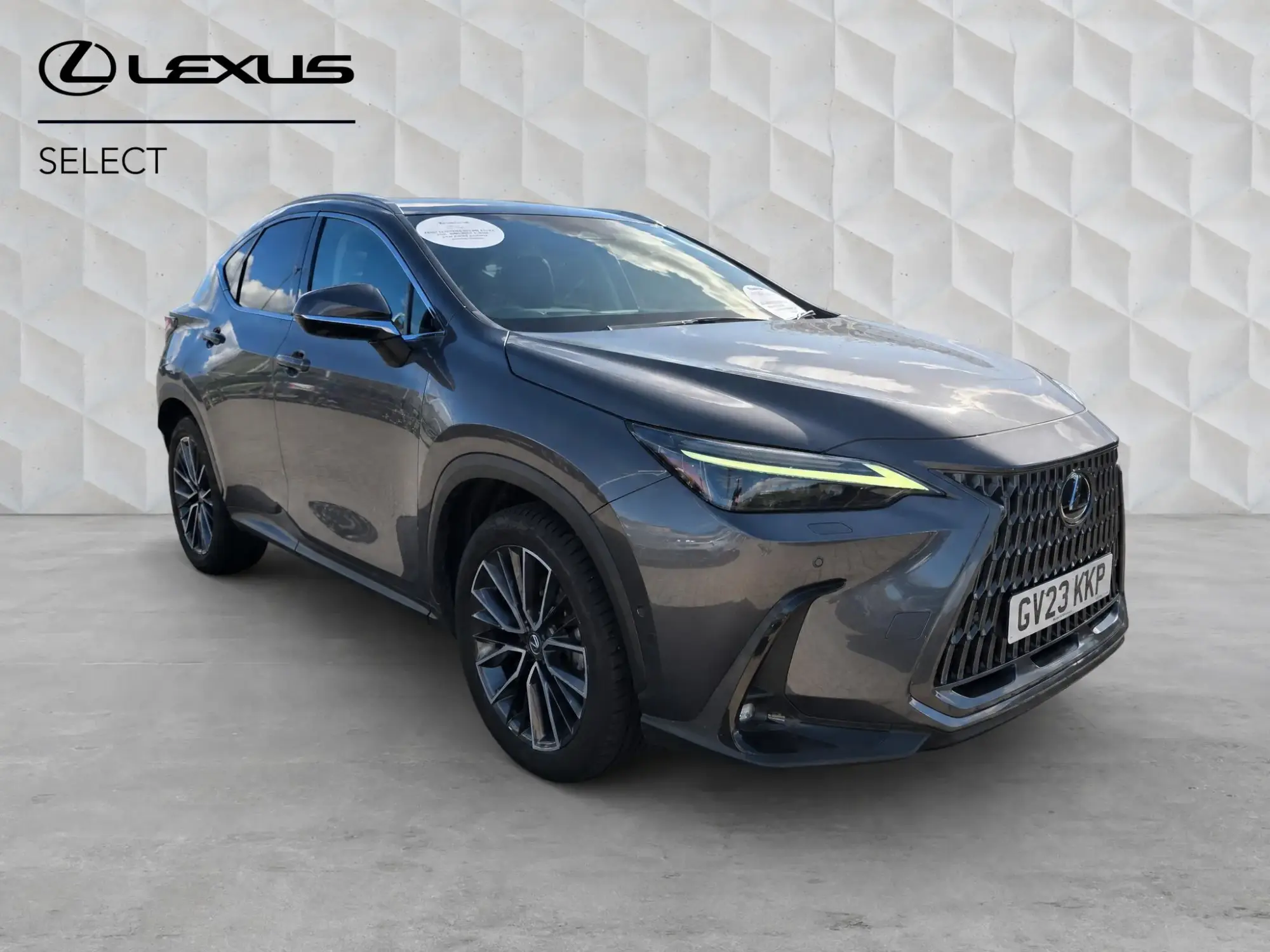 Lexus NX Self-Charging Hybrid 2.5 450h+ 18.1kWh Takumi E-CVT 4WD Euro 6 (s/s) 5dr GV23KKP Image 1 Lexus NX Self-Charging Hybrid 2.5 450h+ 18.1kWh Takumi E-CVT 4WD Euro 6 (s/s) 5dr GV23KKP Image 1