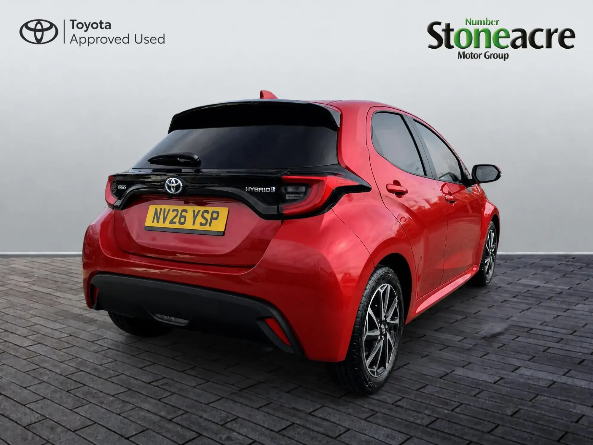 Toyota Yaris Hybrid 1.5 Hybrid Design 5dr CVT NV26YSP Image 3 Toyota Yaris Hybrid 1.5 Hybrid Design 5dr CVT NV26YSP Image 3