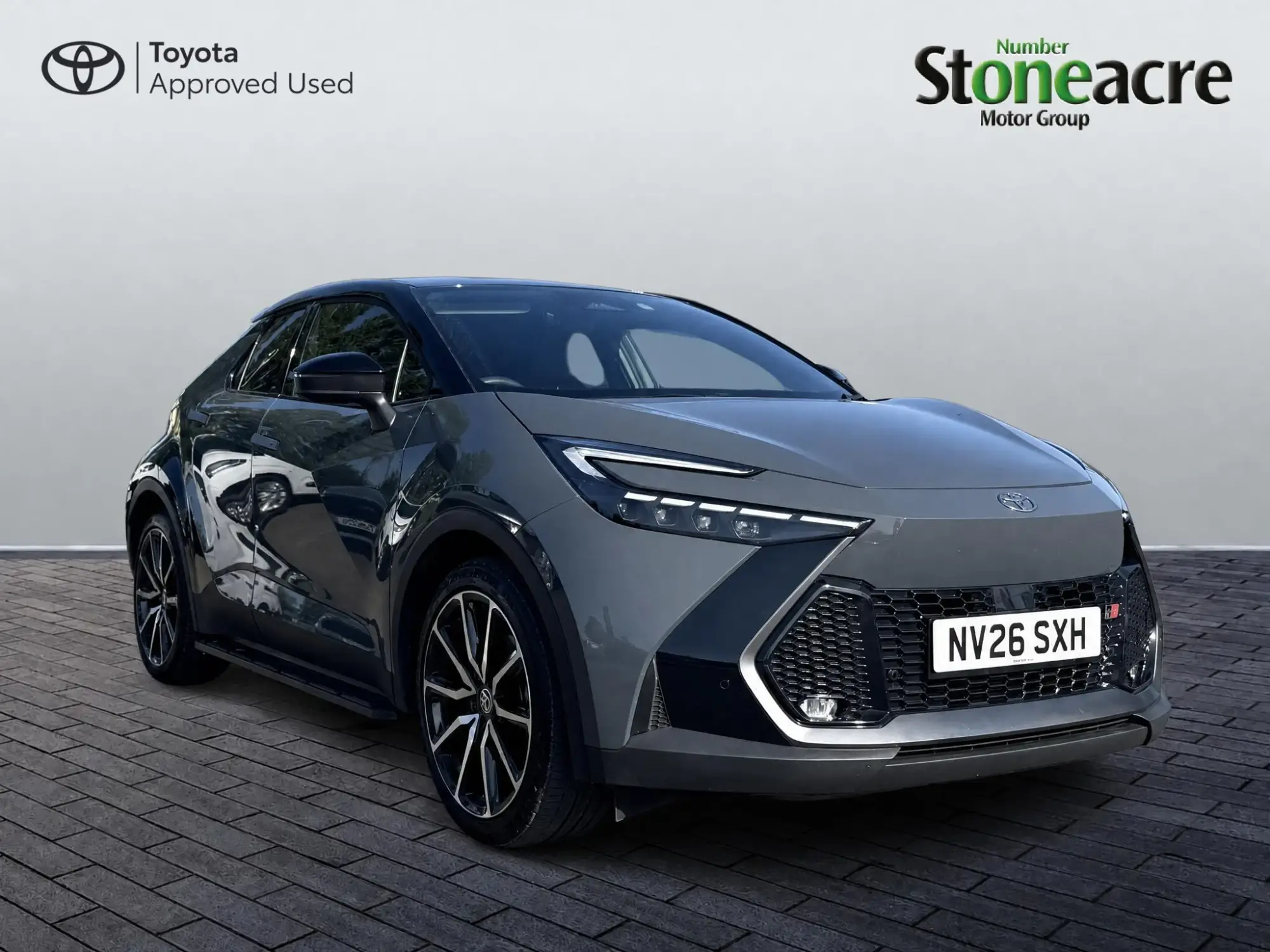 Toyota C-HR Plug-in Hybrid 2.0 VVT-h 13.6 kWh GR SPORT CVT Euro 6 (s/s) 5dr NV26SXH Image 1 Toyota C-HR Plug-in Hybrid 2.0 VVT-h 13.6 kWh GR SPORT CVT Euro 6 (s/s) 5dr NV26SXH Image 1
