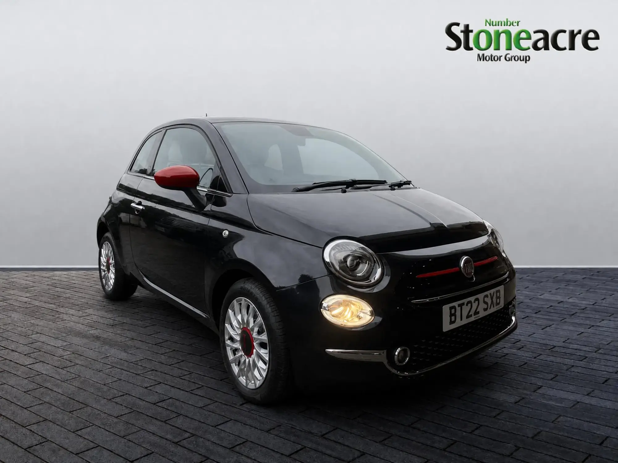 Fiat 500 1.0 Mild Hybrid Red 3dr BT22SXB Image 1