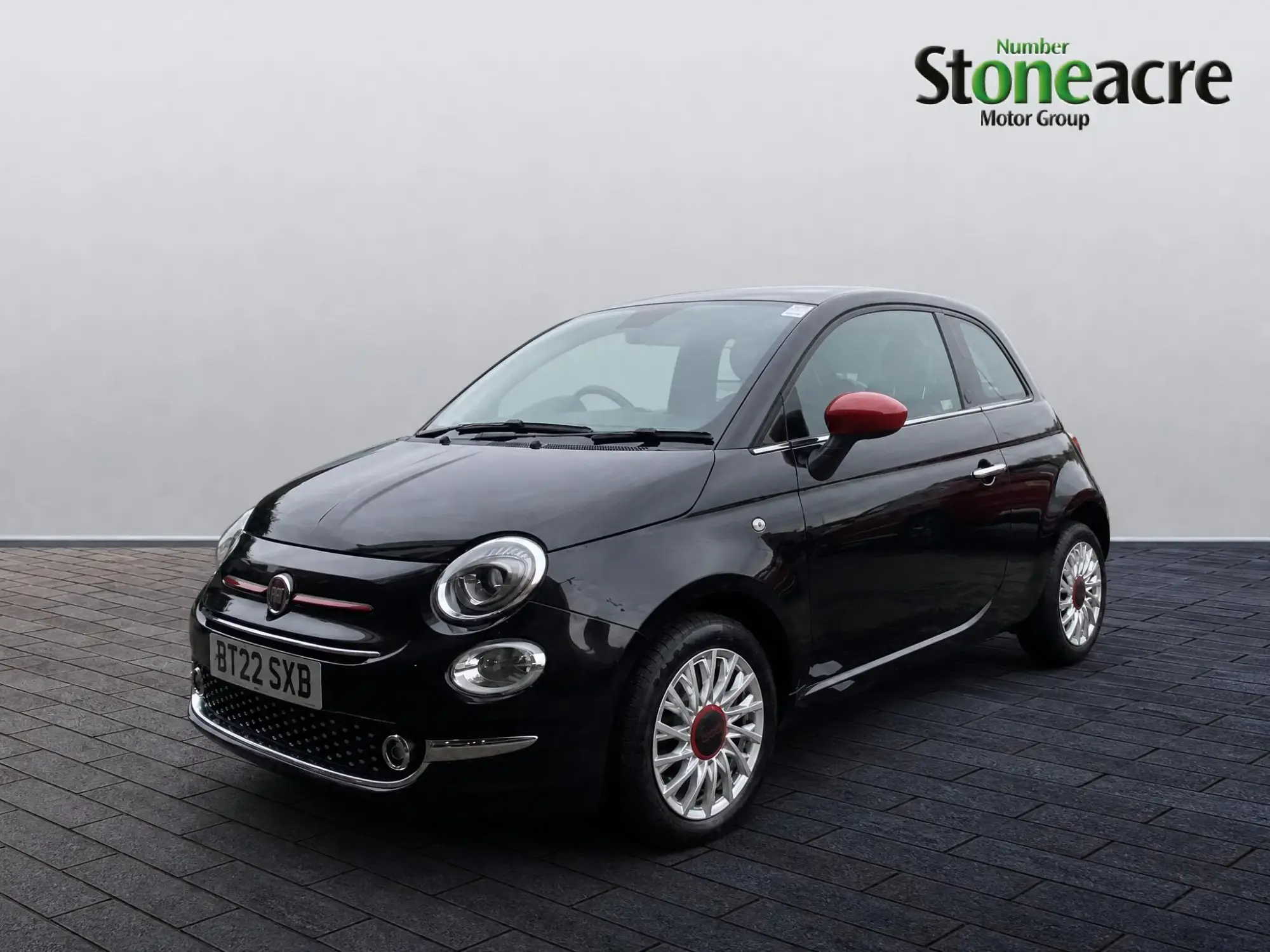 Fiat 500 1.0 Mild Hybrid Red 3dr BT22SXB Image 3