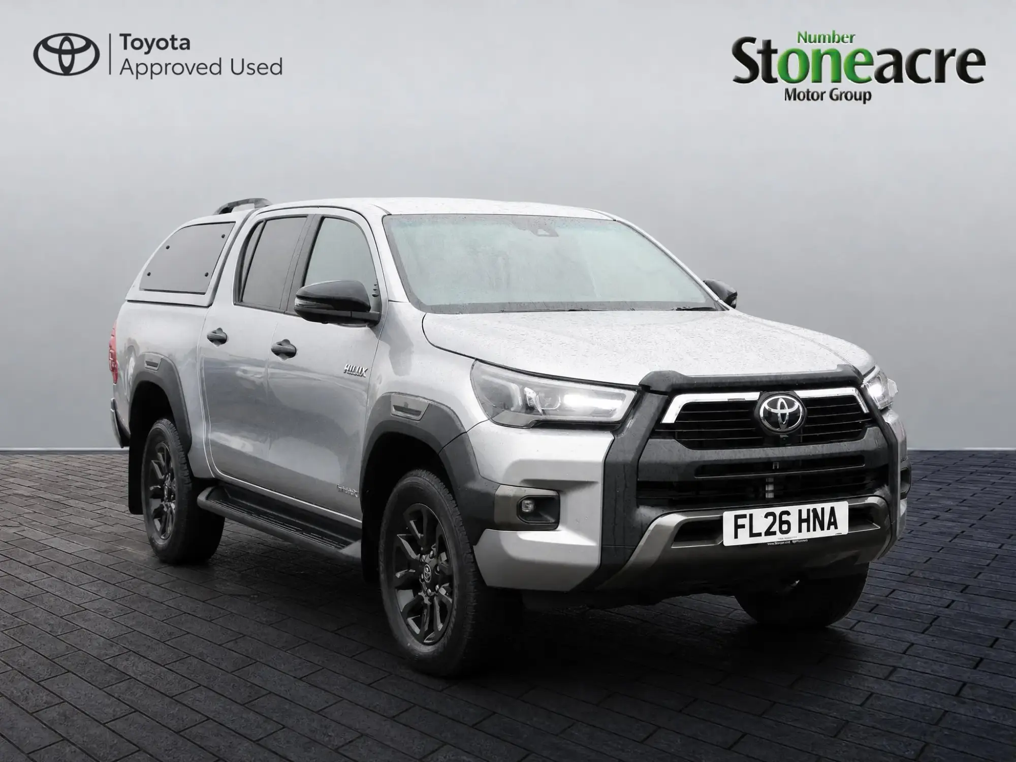 Toyota Hilux 2.8 D-4D-h Invincible X Auto 4WD Euro 6 4dr FL26HNA Image 1 Toyota Hilux 2.8 D-4D-h Invincible X Auto 4WD Euro 6 4dr FL26HNA Image 1