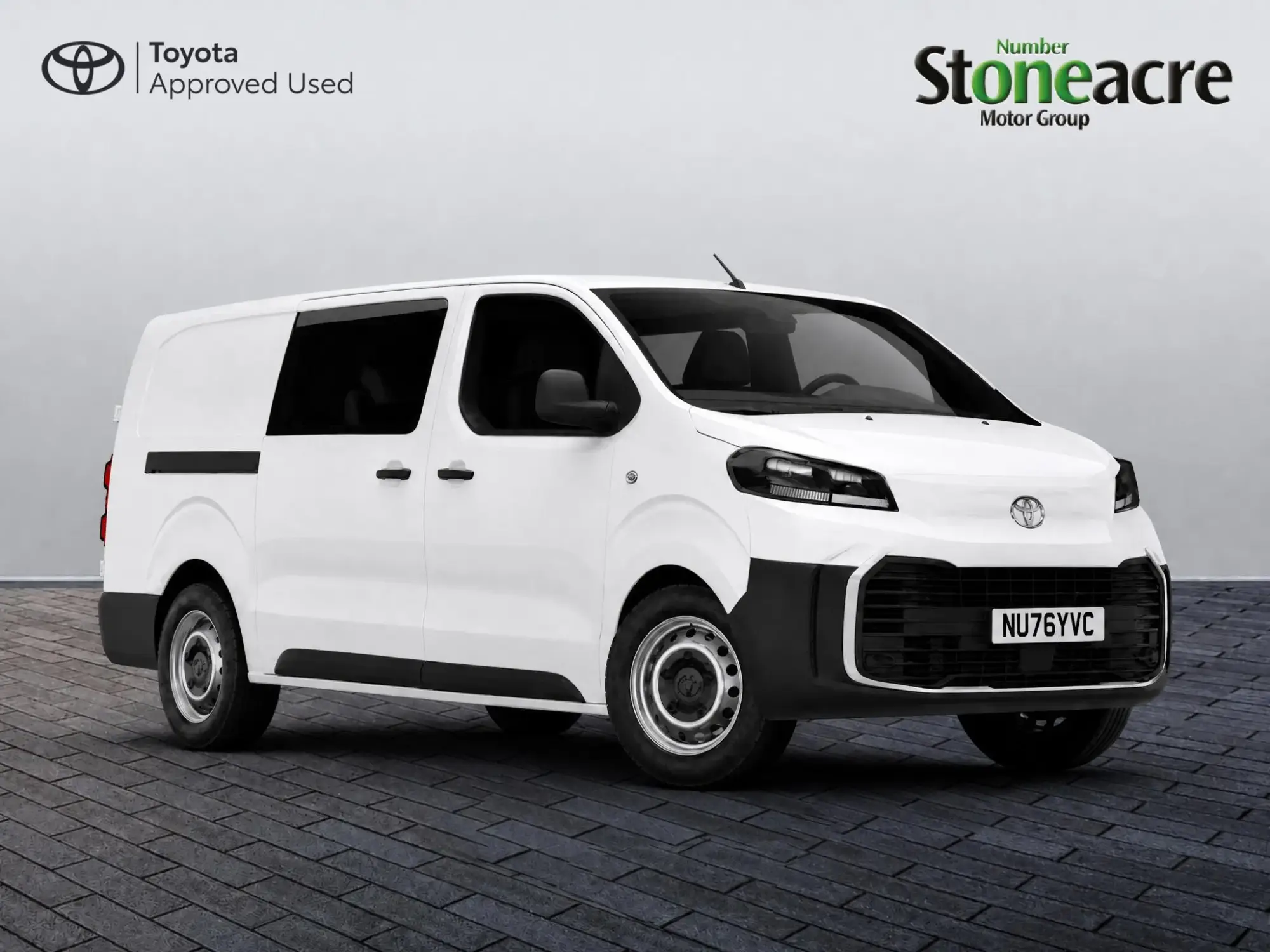 Toyota Proace 2.2D Icon Long Crew Van LWB Euro 6 (s/s) 6dr (6 Seat) NU76YVC Image 1 Toyota Proace 2.2D Icon Long Crew Van LWB Euro 6 (s/s) 6dr (6 Seat) NU76YVC Image 1