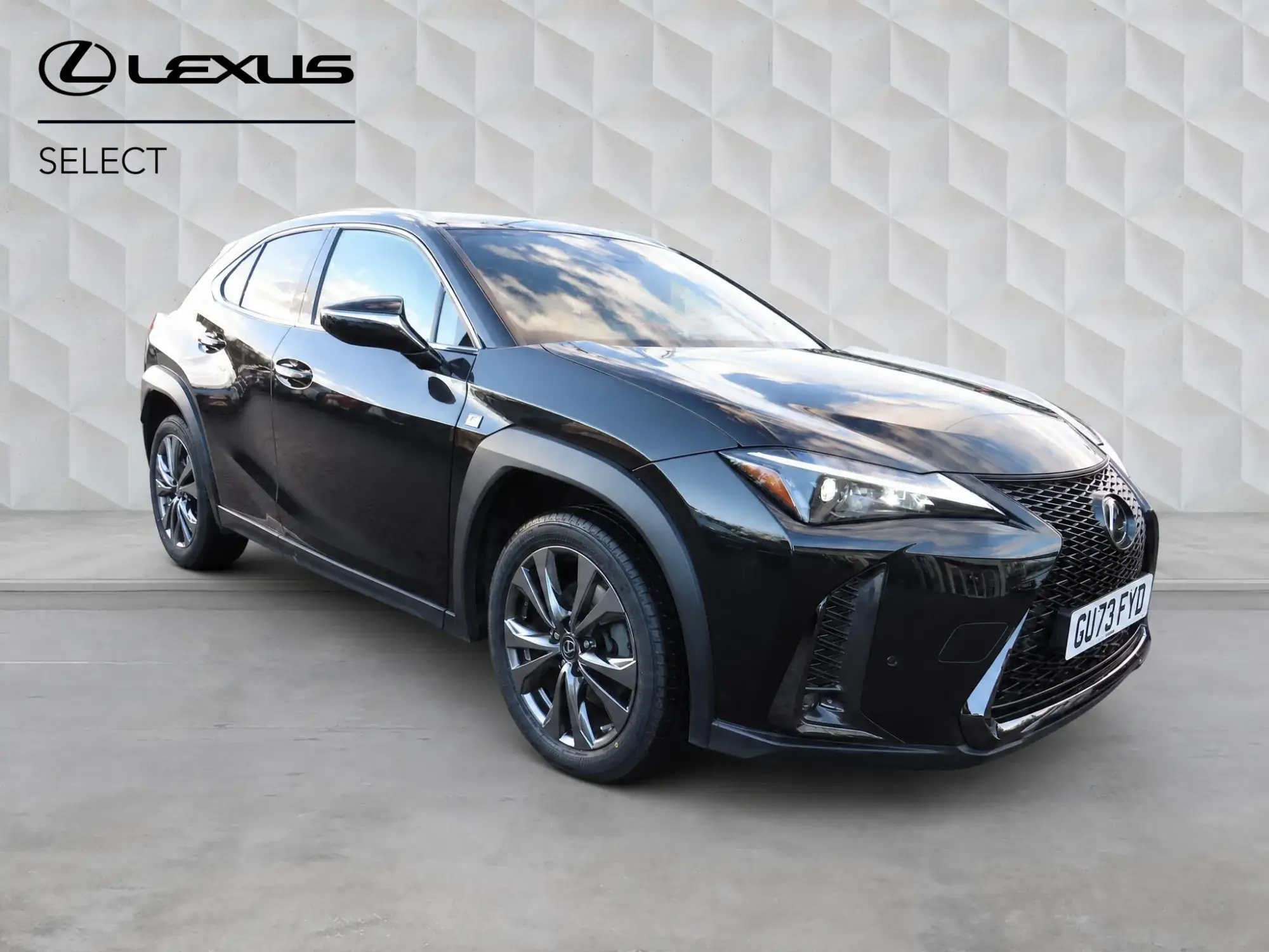 Lexus UX Self-Charging Hybrid 250h 2.0 F-Sport Design 5dr CVT GU73FYD Image 1 Lexus UX Self-Charging Hybrid 250h 2.0 F-Sport Design 5dr CVT GU73FYD Image 1