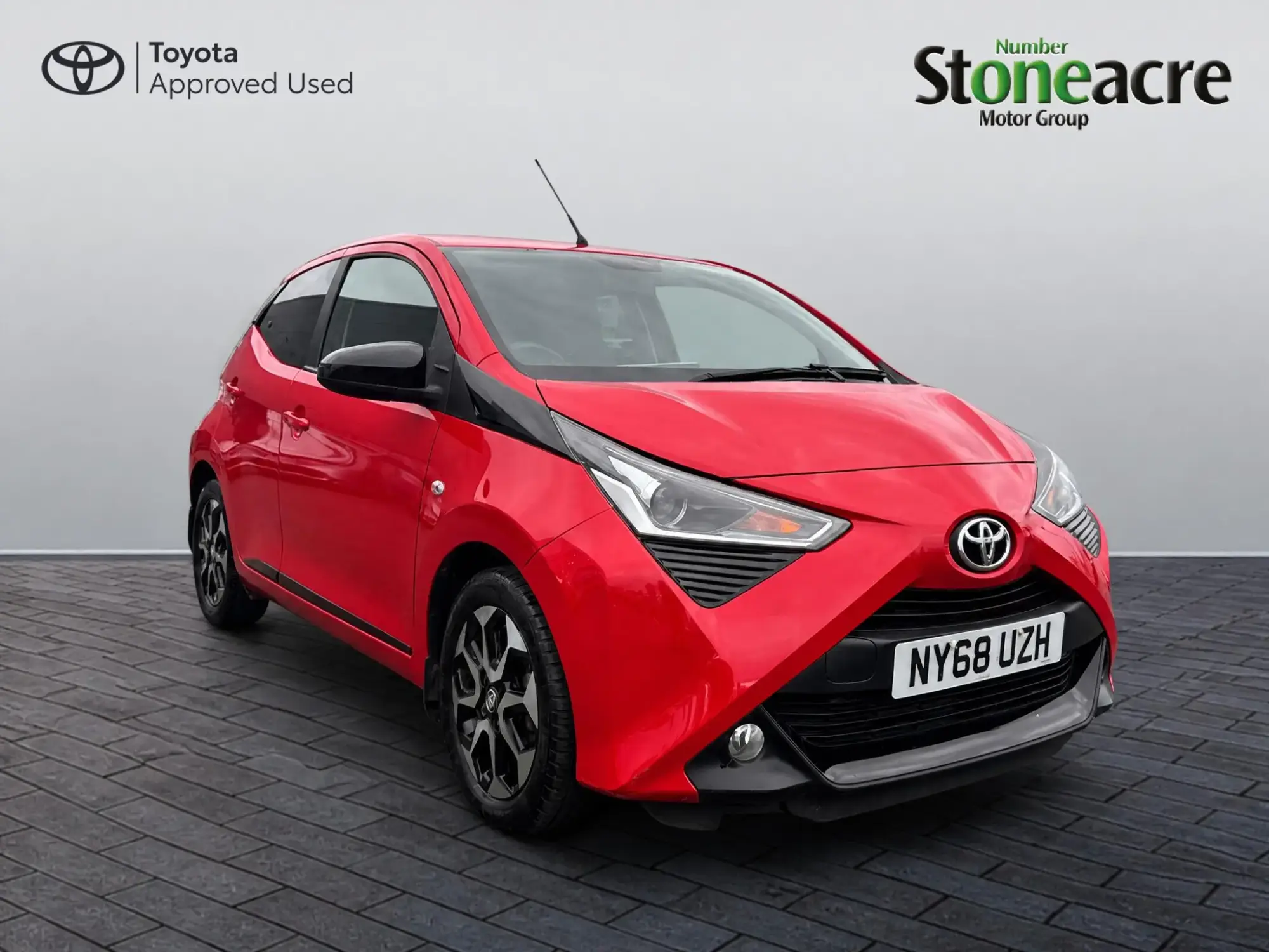 Toyota Aygo 1.0 VVT-i x-trend Funroof 5dr Petrol x-shift Euro 6 (71 ps) NY68UZH Image 1