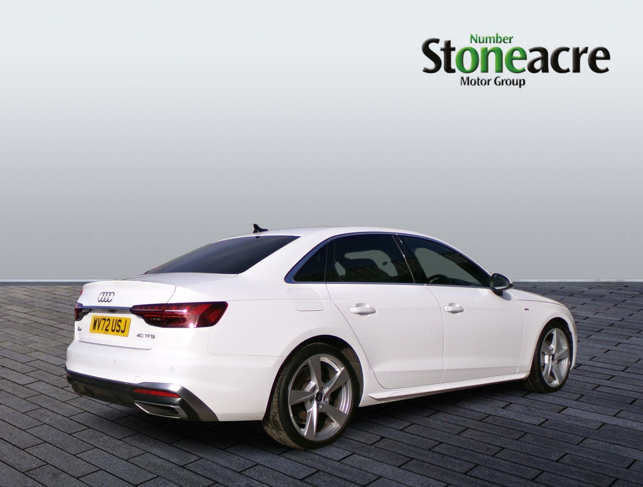 Audi A4 2.0 TFSI 40 S line S Tronic Euro 6 (s/s) 4dr WV72USJ Image 2