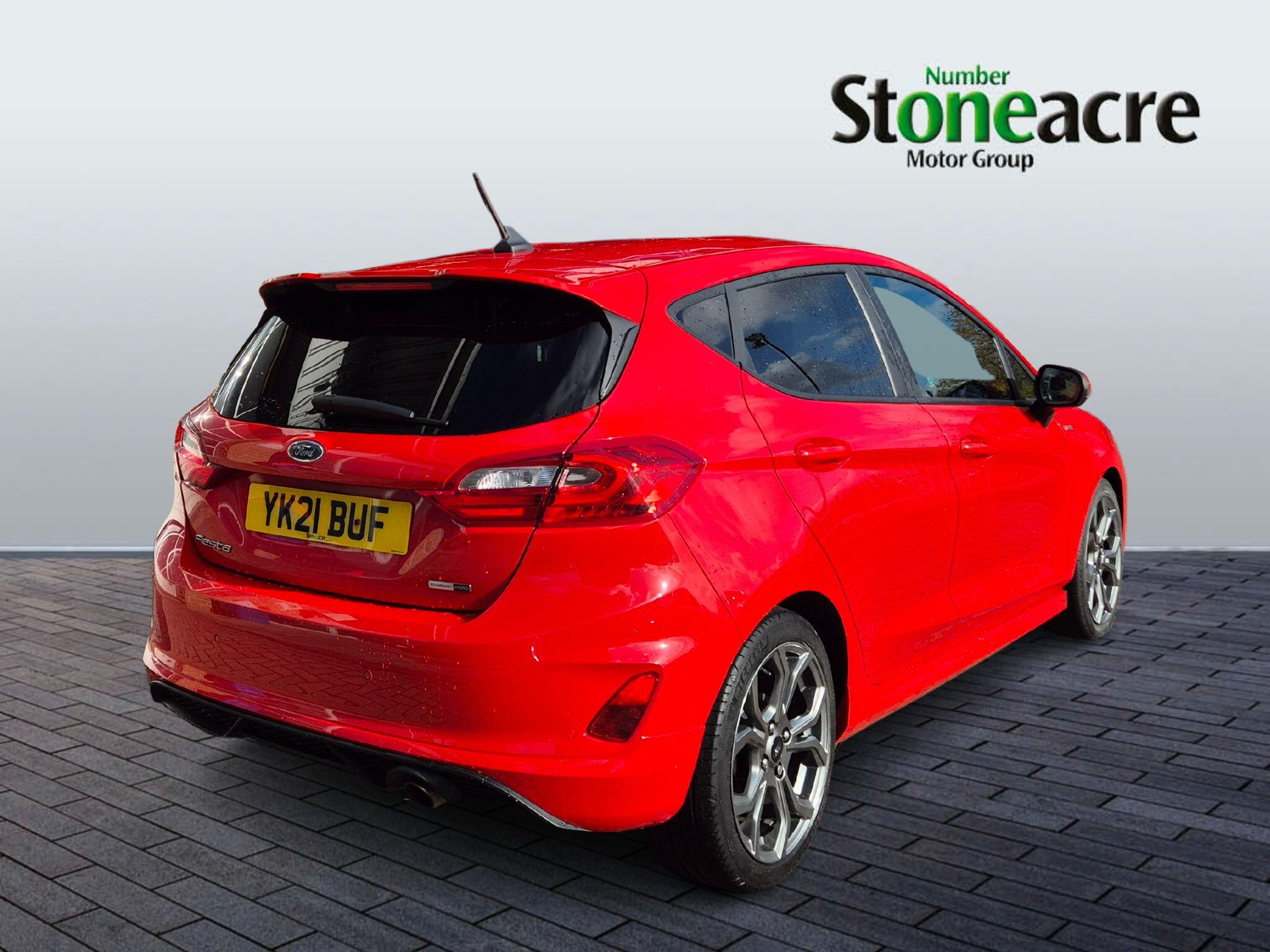 Ford Fiesta 1.0 EcoBoost Hybrid mHEV 125 ST-Line Edition 5dr YK21BUF Image 3