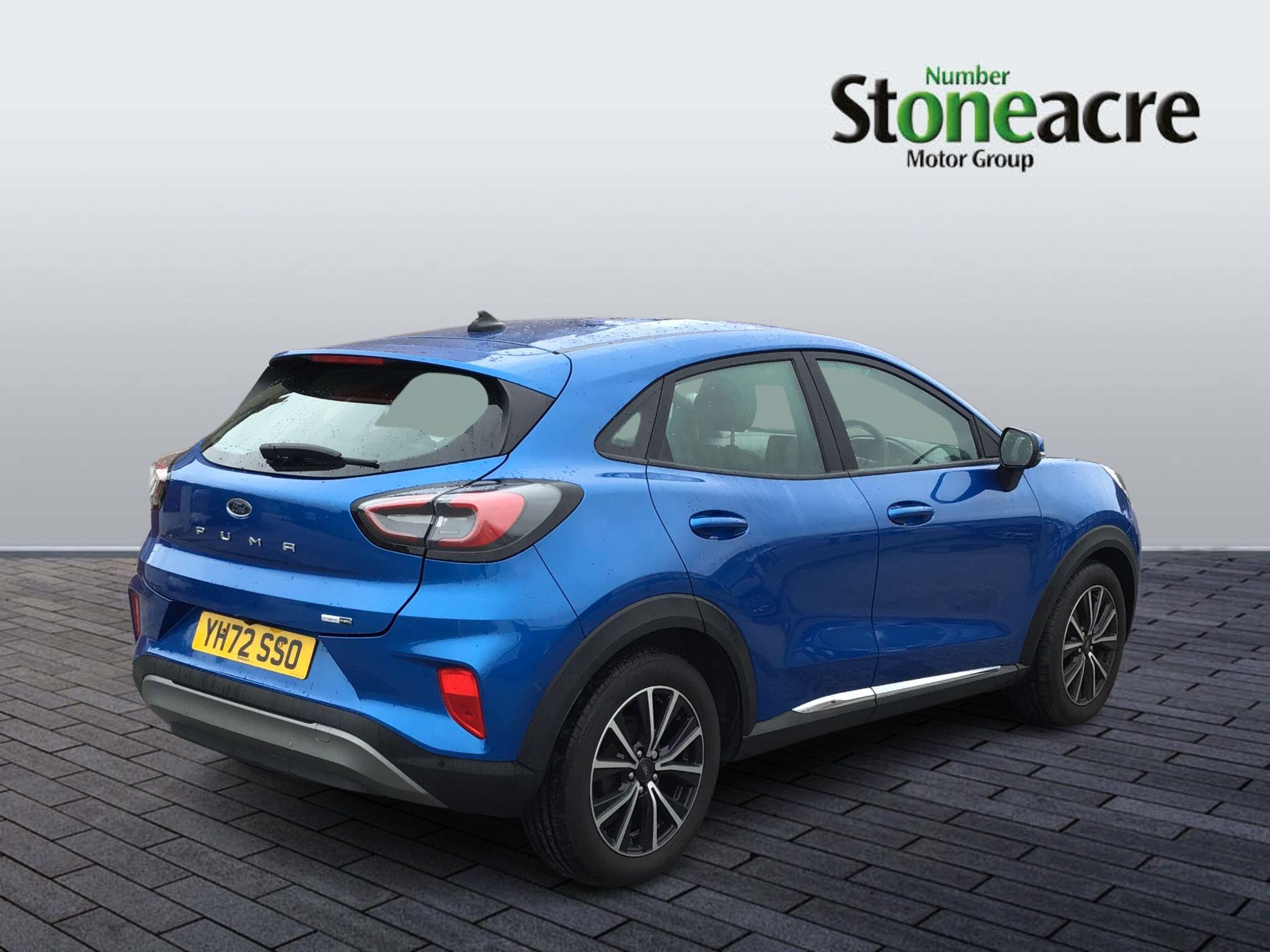 Ford Puma 1.0T EcoBoost MHEV Titanium SUV 5dr Petrol Hybrid Manual Euro 6 (s/s) (125 ps) YH72SSO Image 3