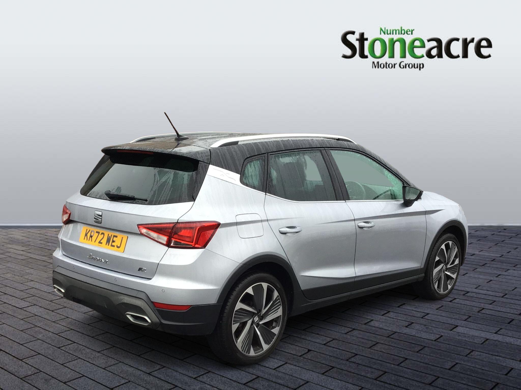 SEAT Arona 1.0 TSI FR Sport SUV 5dr Petrol Manual Euro 6 (s/s) (110 ps) KR72WEJ Image 3