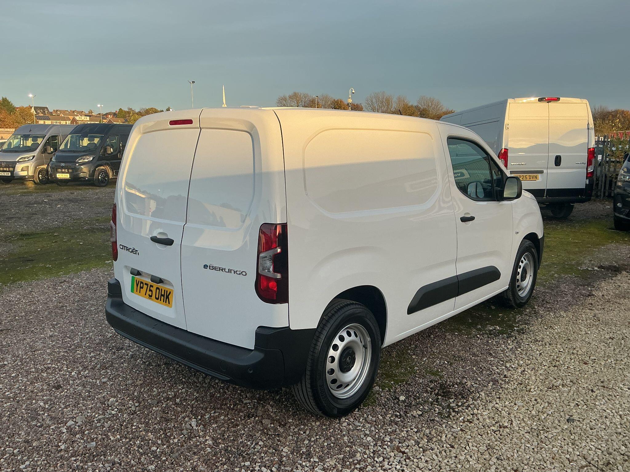 Citroen e-Berlingo 52kWh Enterprise Plus M Panel Van Auto SWB 5dr (7.4kW Charger) YP75OHK Image 3