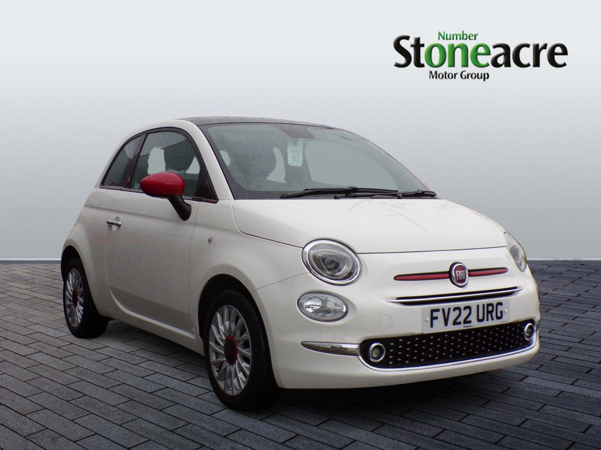 Fiat 500 1.0 Mild Hybrid Red 3dr FV22URG Image 1