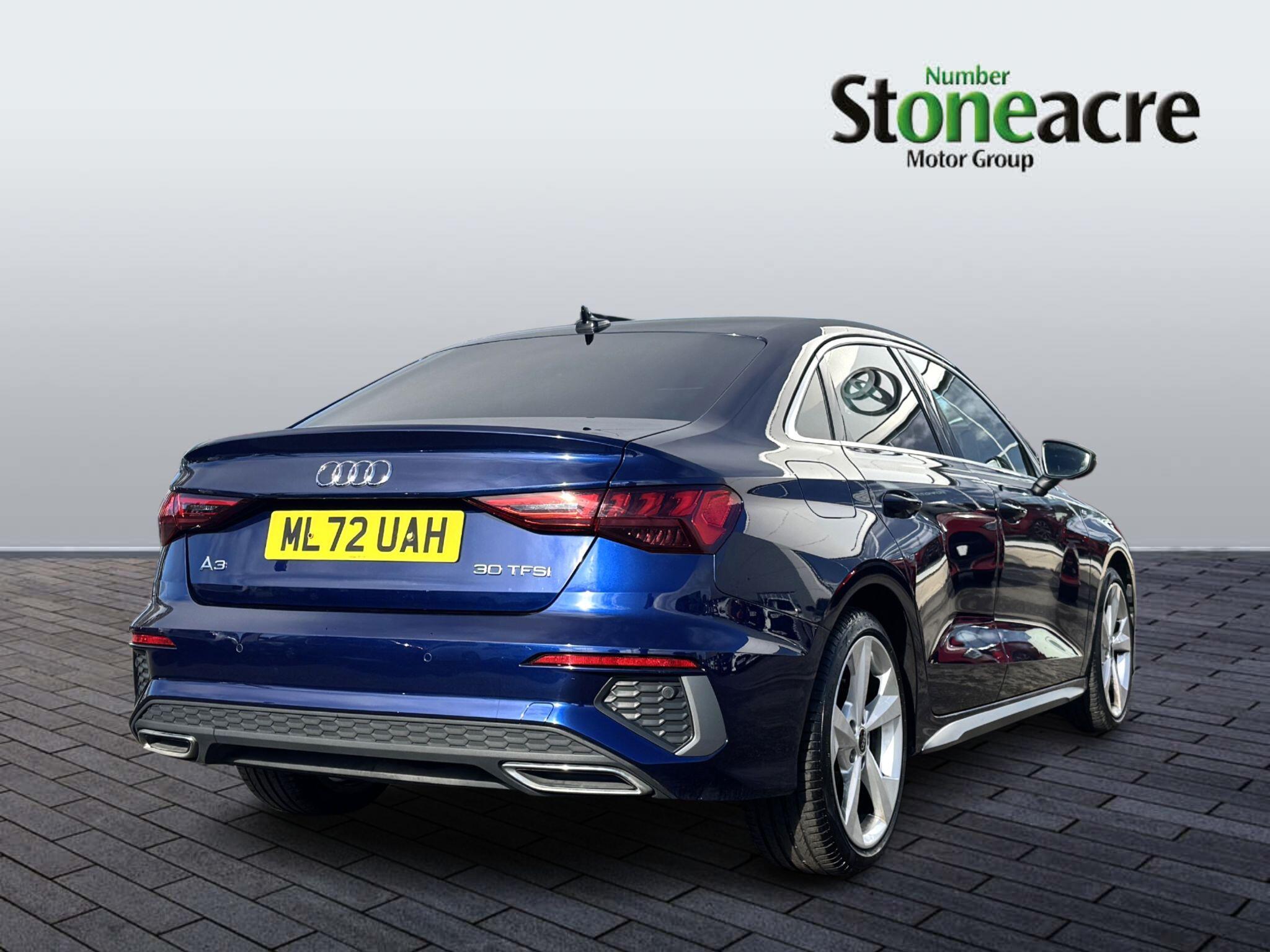 Audi A3 1.0 TFSI 30 S line Euro 6 (s/s) 4dr ML72UAH Image 3