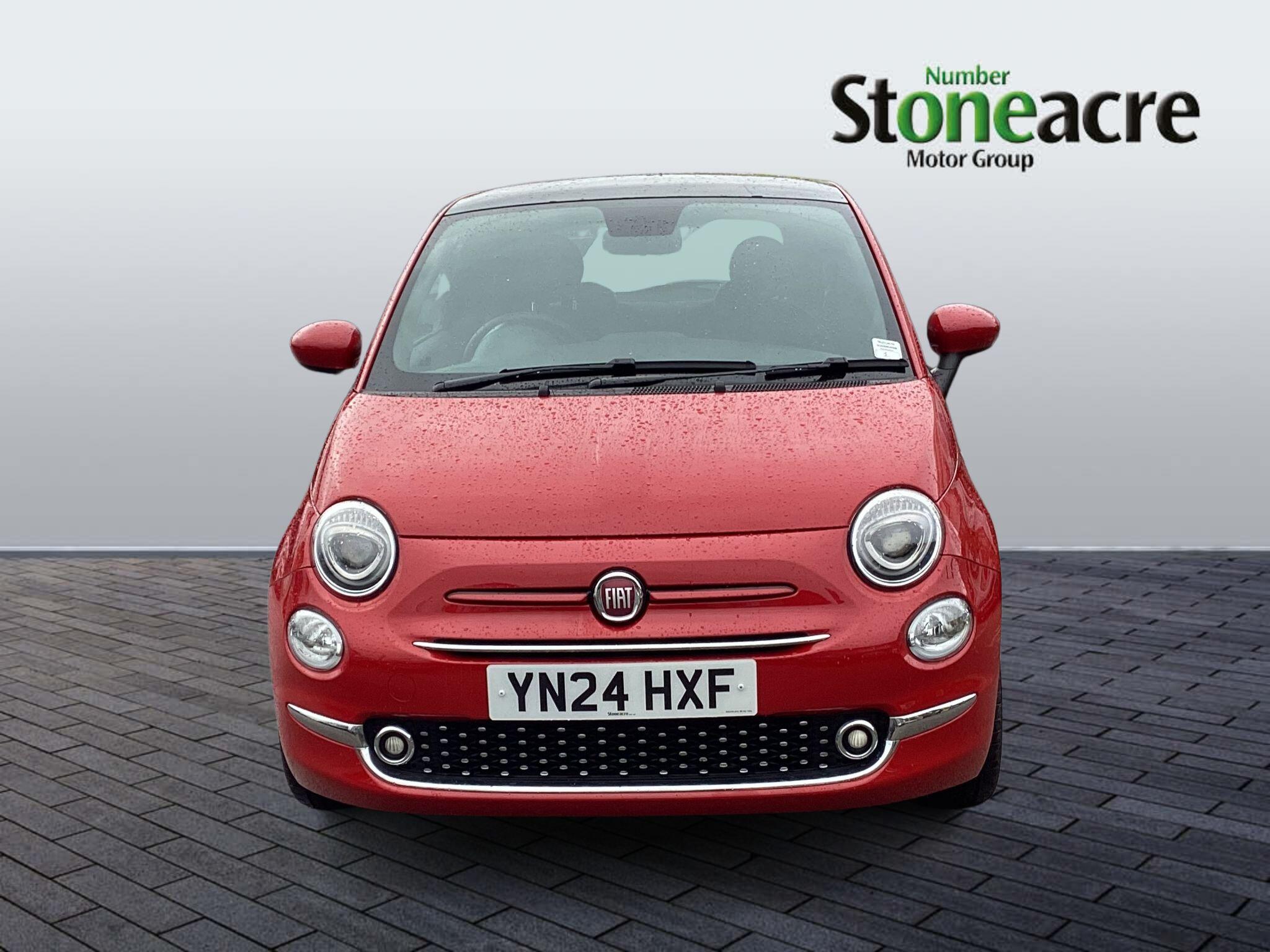 Fiat 500 1.0 Mild Hybrid Red 3dr YN24HXF Image 2