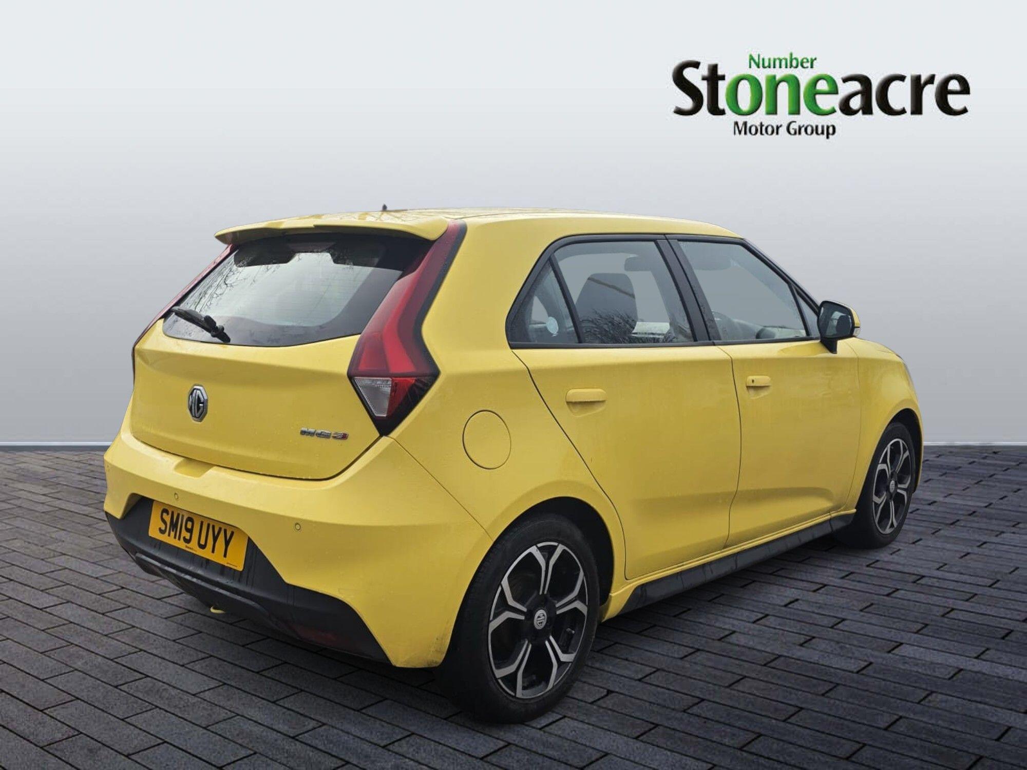 MG 3 1.5 VTi-TECH Excite Hatchback 5dr Petrol Manual Euro 6 (s/s) (106 ps) SM19UYY Image 3
