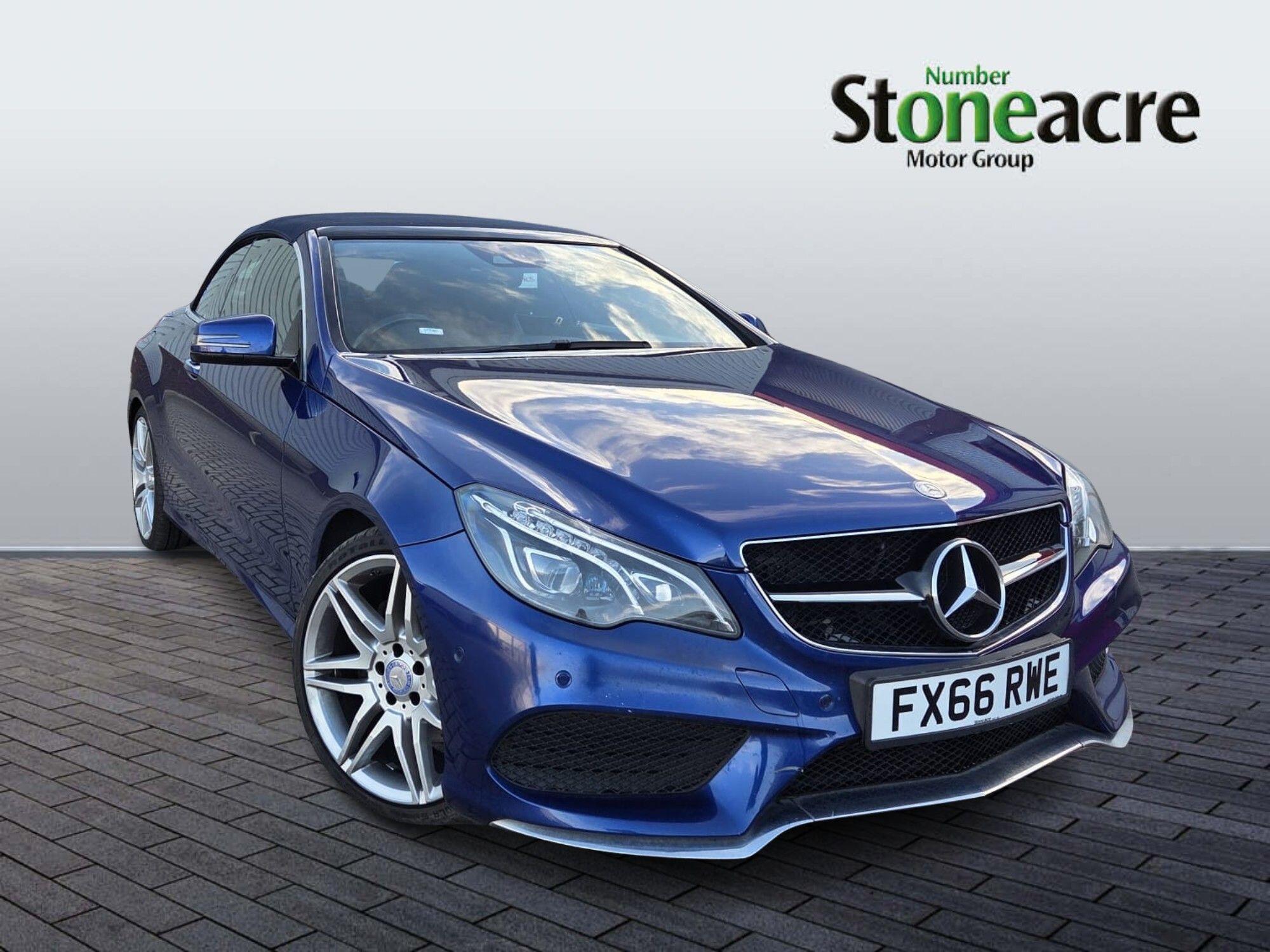 Mercedes-Benz E-Class 2.1 E220d AMG Line Edition (Premium) Cabriolet G-Tronic+ Euro 6 (s/s) 2dr FX66RWE Image 1