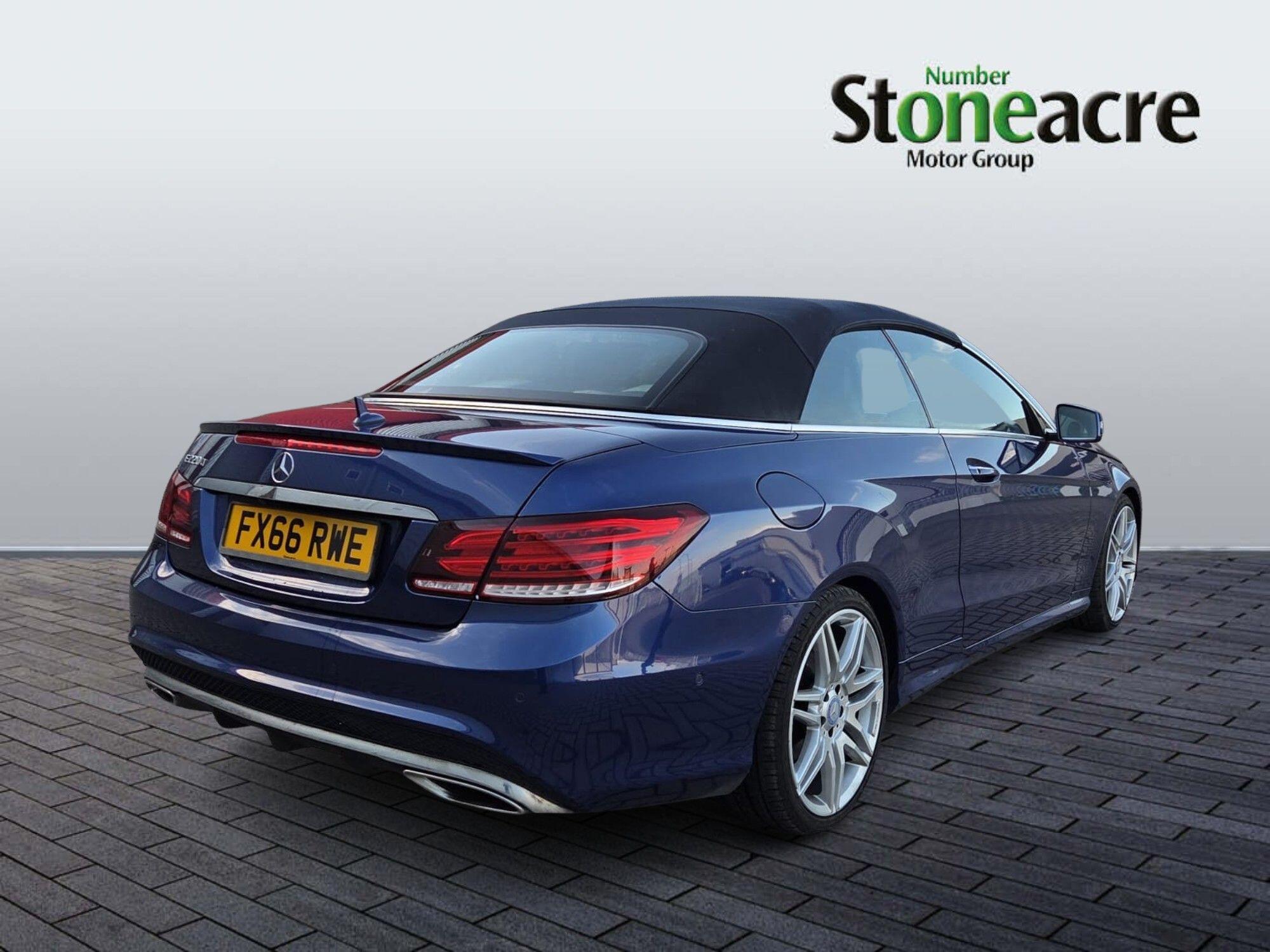 Mercedes-Benz E-Class 2.1 E220d AMG Line Edition (Premium) Cabriolet G-Tronic+ Euro 6 (s/s) 2dr FX66RWE Image 3