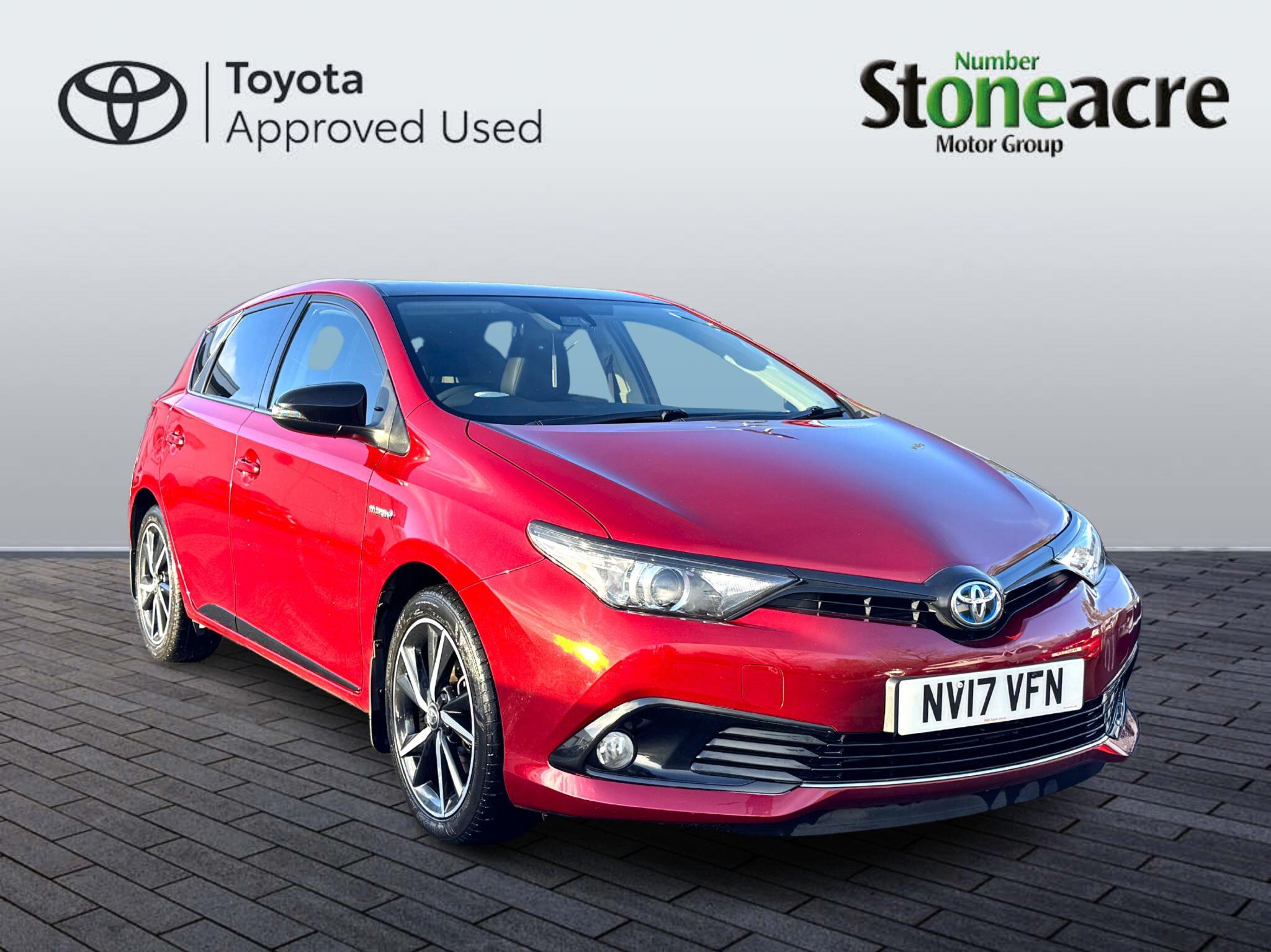 Toyota Auris 1.8 VVT-h GB25 Hatchback 5dr Petrol Hybrid CVT Euro 6 (s/s) (Safety Sense) (136 ps) NV17VFN Image 1