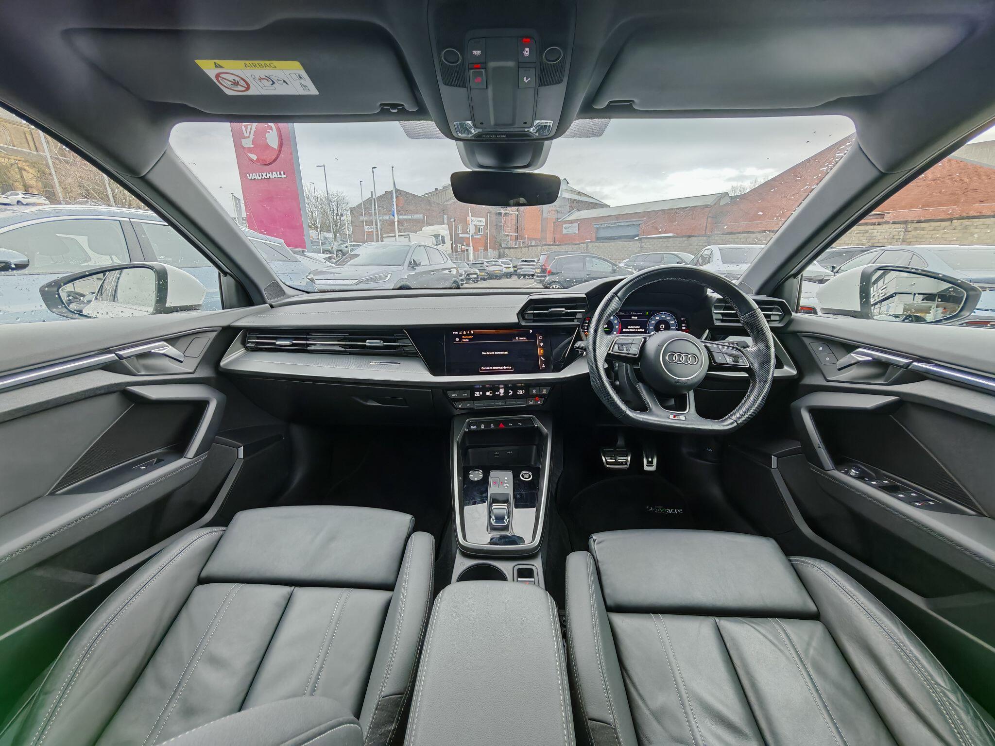 Audi A3 1.5 TFSI 35 S line Saloon 4dr Petrol S Tronic Euro 6 (s/s) (150 ps) RO70EZK Image 1