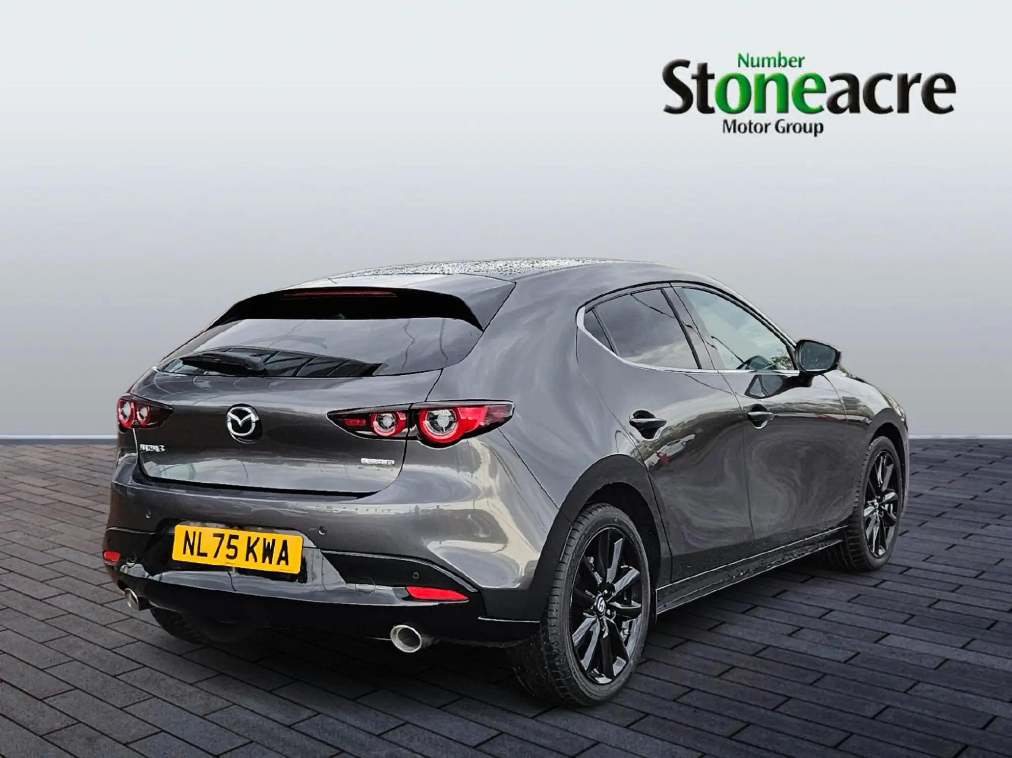 Mazda 3 2.0 e-SKYACTIV-X MHEV Exclusive-Line Auto Euro 6 (s/s) 5dr NL75KWA Image 3
