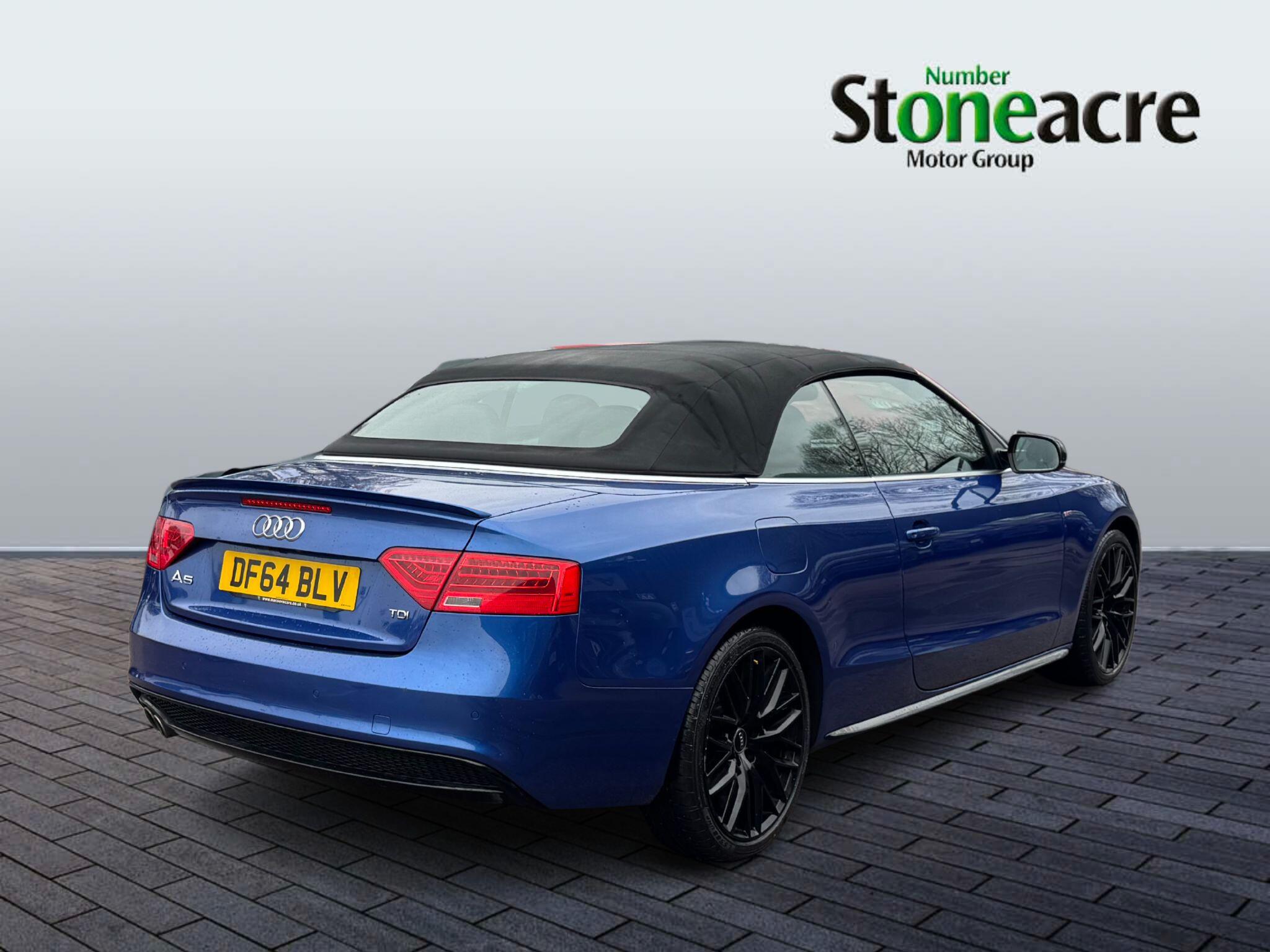 Audi A5 Cabriolet 2.0 TDI 177 S Line Special Edition Plus 2dr DF64BLV Image 3
