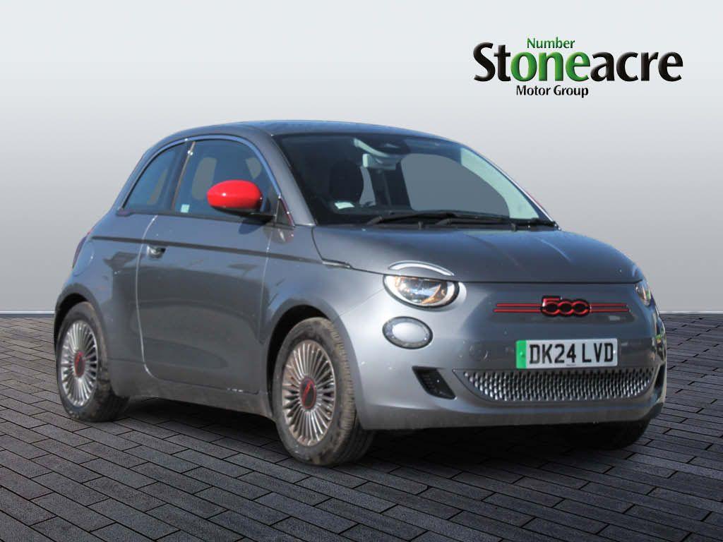 Fiat 500e 70kW Red 24kWh 3dr Auto DK24LVD Image 1