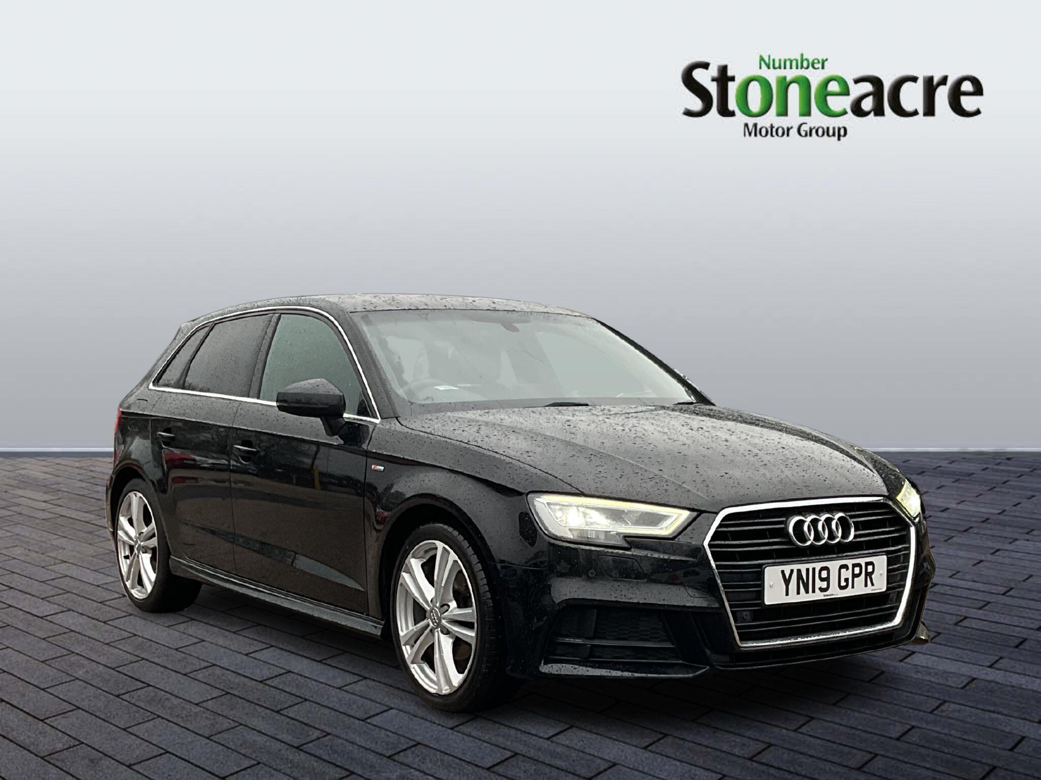 Audi A3 1.6 TDI 30 S line Sportback S Tronic Euro 6 (s/s) 5dr YN19GPR Image 1