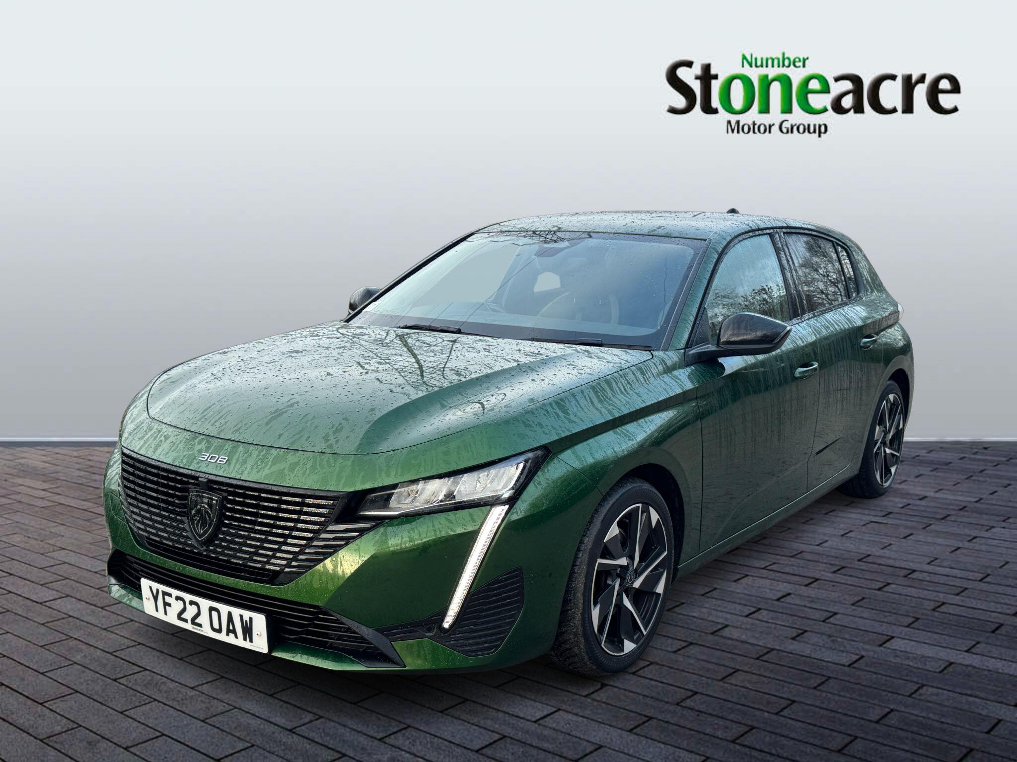 Peugeot 308 1.5 BlueHDi Allure Premium EAT Euro 6 (s/s) 5dr YF22OAW Image 3