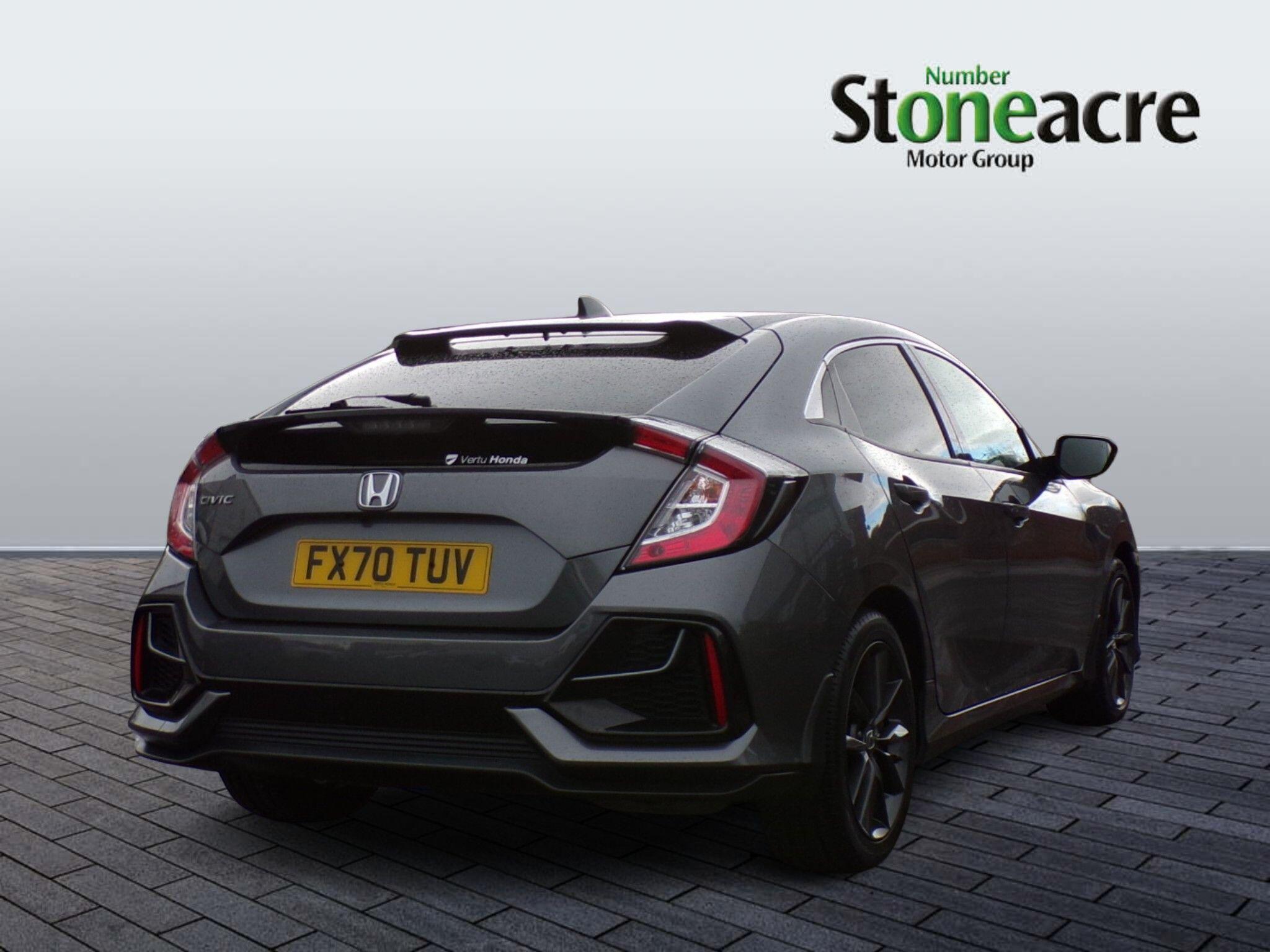 Honda Civic 1.0 VTEC Turbo EX CVT Euro 6 (s/s) 5dr FX70TUV Image 3