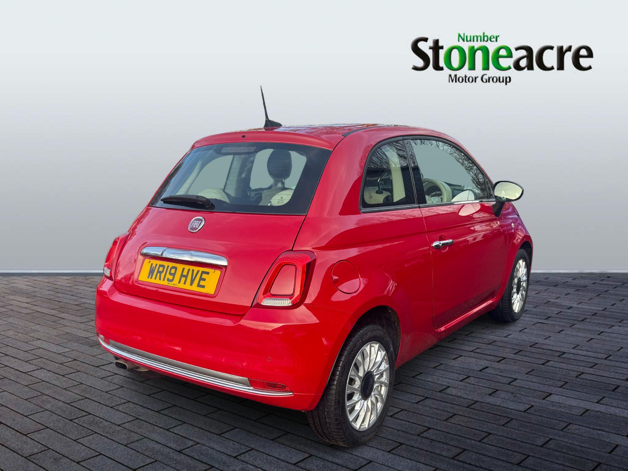 Fiat 500 1.2 Lounge 3dr WR19HVE Image 3