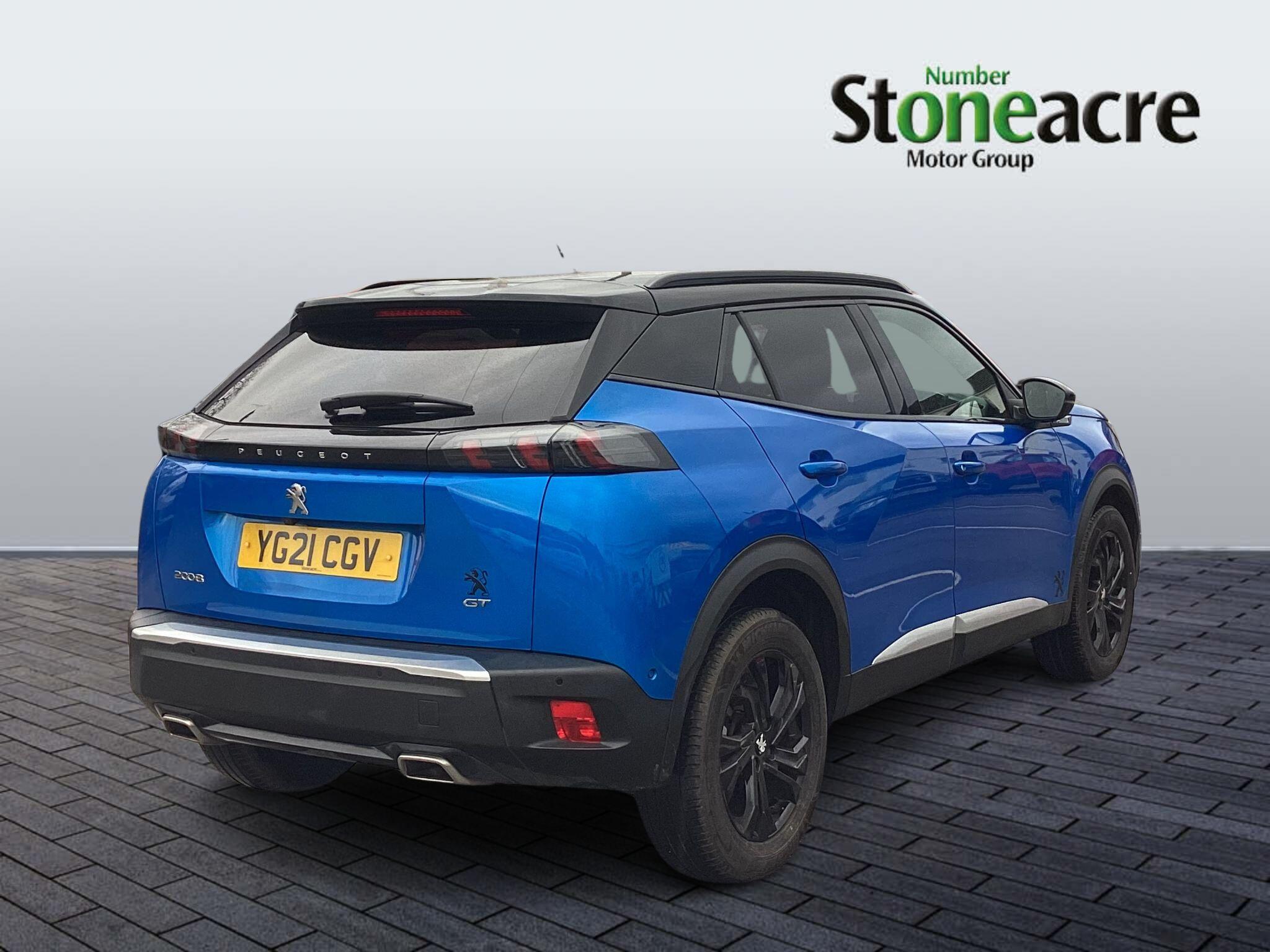 Peugeot 2008 1.2 PureTech GT SUV 5dr Petrol EAT Euro 6 (s/s) (130 ps) YG21CGV Image 3