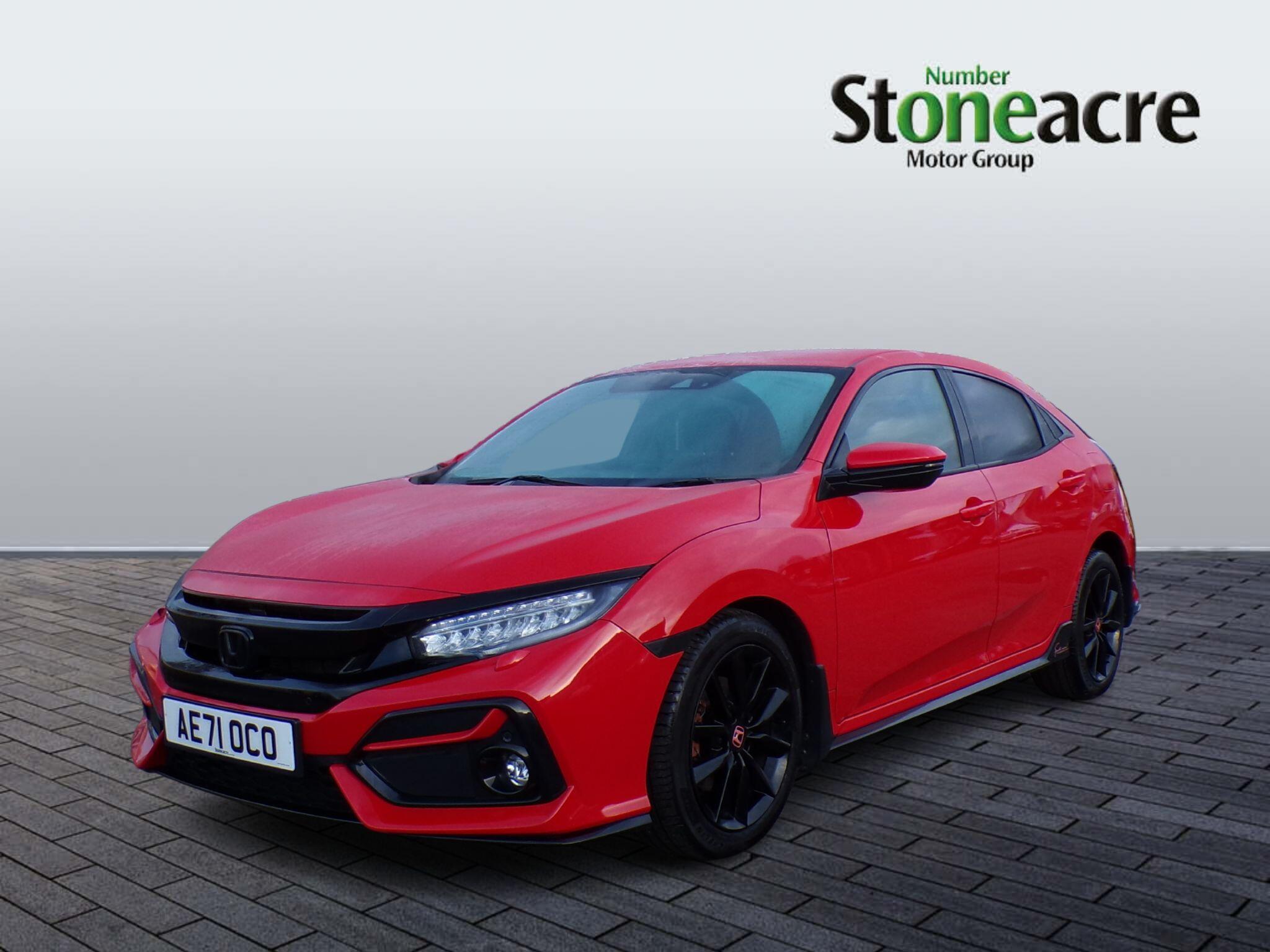Honda Civic 1.5 VTEC Turbo Sport Hatchback 5dr Petrol CVT Euro 6 (s/s) (182 ps) AE71OCO Image 3