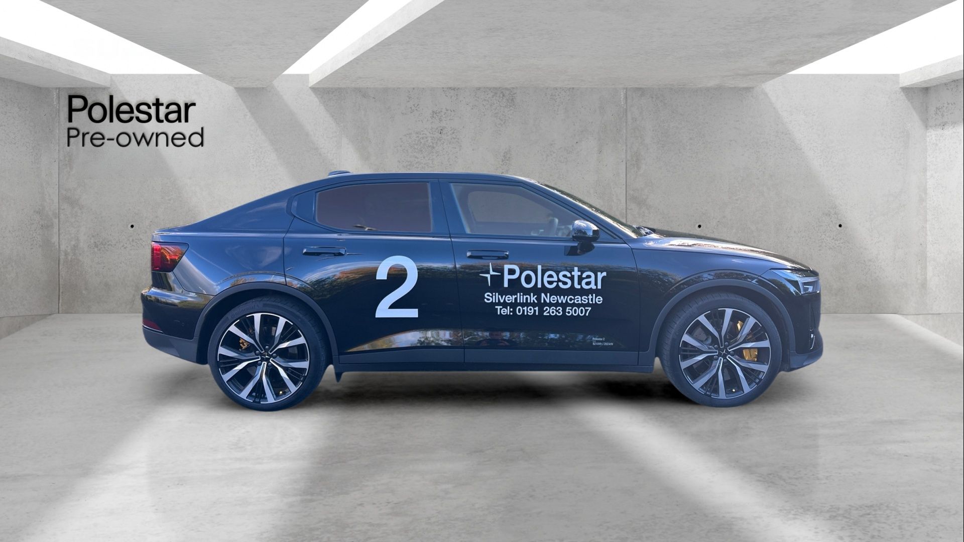 Polestar 2 Dual Motor 82kWh Long Range Performance Fastback Auto 4WDE 5dr OV75LTN Image 2
