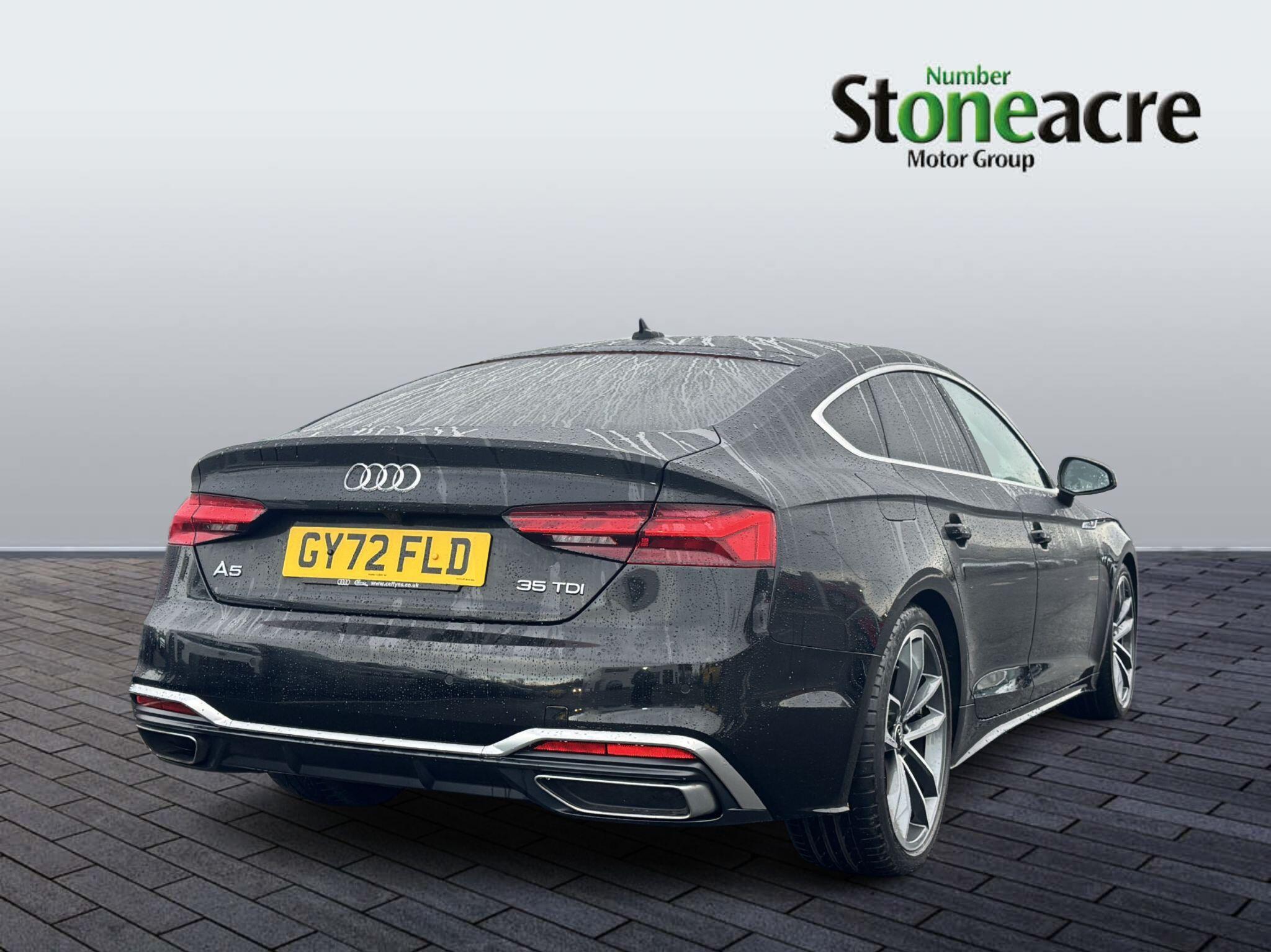 Audi A5 Sportback 2.0 TDI 35 S line Sportback 5dr Diesel S Tronic Euro 6 (s/s) (163 ps) GY72FLD Image 3