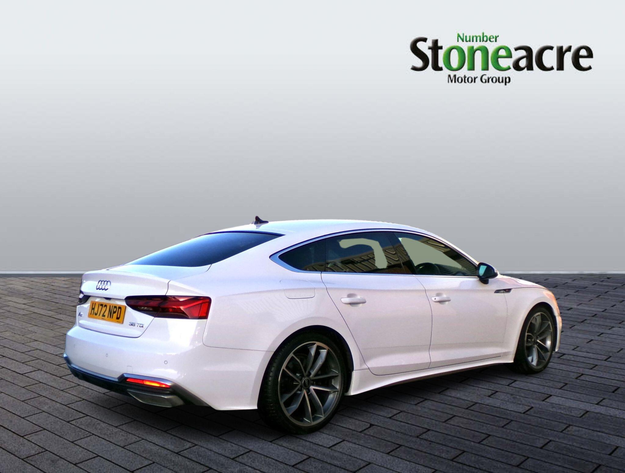 Audi A5 Sportback 2.0 TDI 35 S line Sportback 5dr Diesel S Tronic Euro 6 (s/s) (163 ps) HJ72NPD Image 2