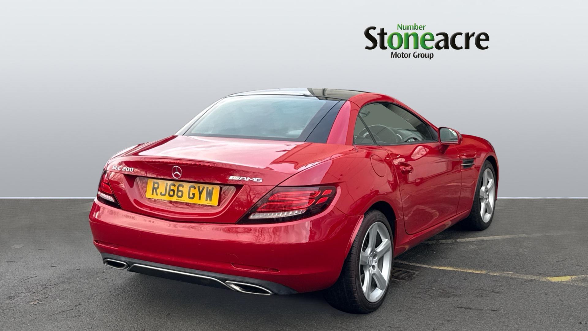 Mercedes-Benz SLC 2.0 SLC200 Sport G-Tronic Euro 6 (s/s) 2dr RJ66GYW Image 2