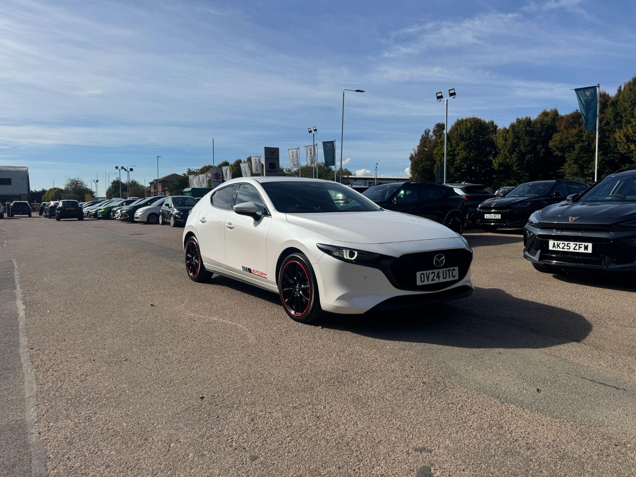 Mazda 3 2.0 e-SKYACTIV-X MHEV Exclusive-Line Hatchback 5dr Petrol Manual Euro 6 (s/s) (186 ps) OV24UTC Image 1