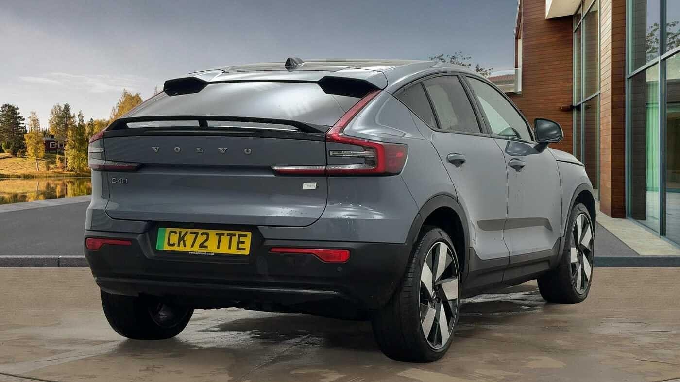 Volvo C40 Recharge Twin Recharge 78kWh Ultimate Auto AWD 5dr CK72TTE Image 3