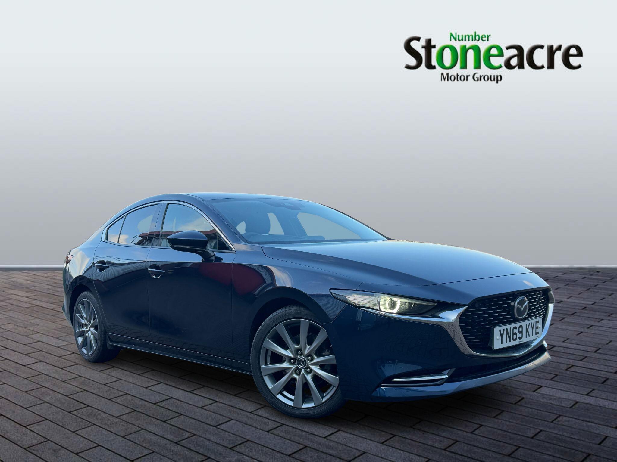 Mazda 3 Saloon 2.0 SKYACTIV-X MHEV GT Sport Saloon 4dr Petrol Manual Euro 6 (s/s) (180 ps) YN69KYE Image 1