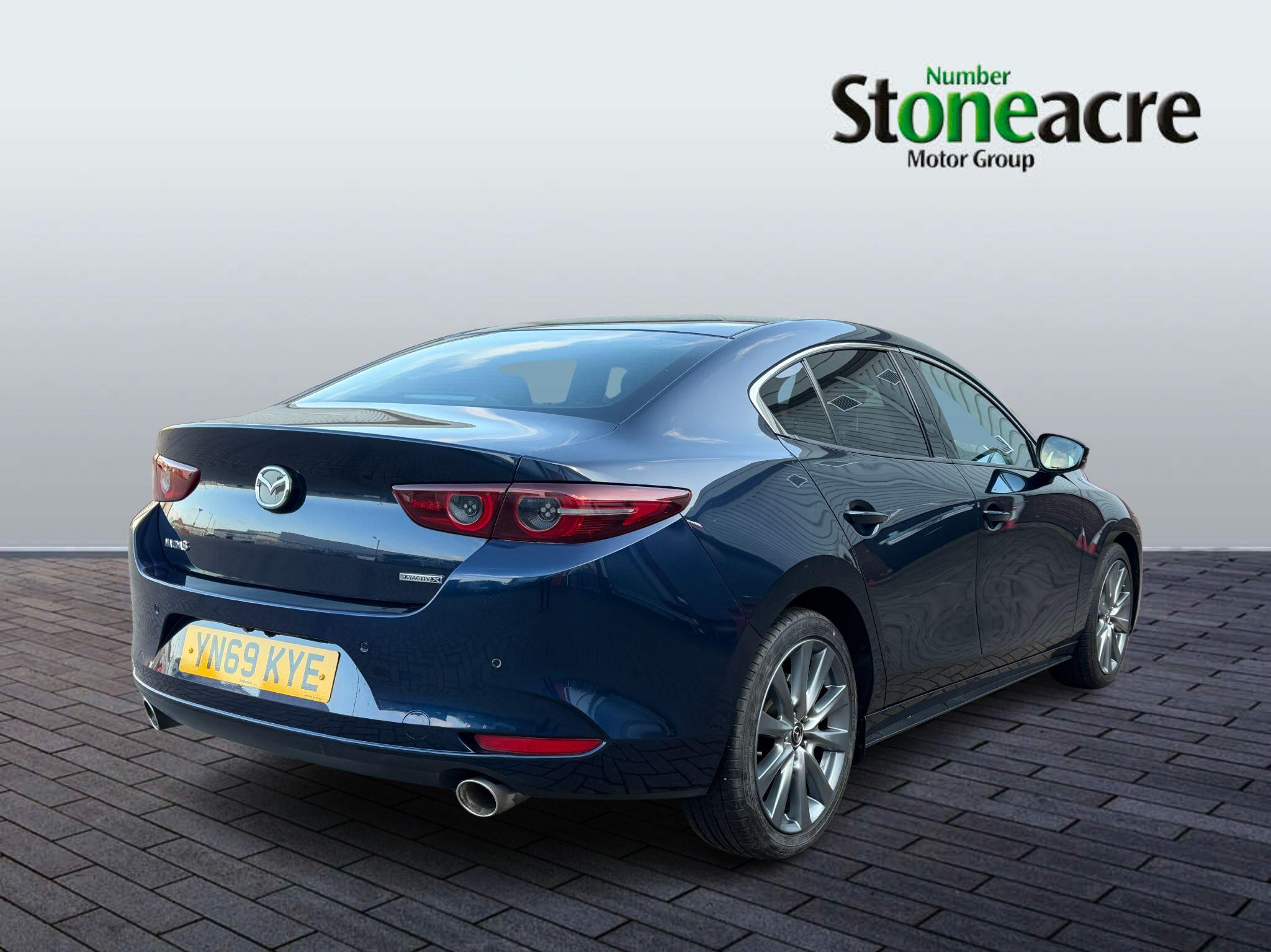 Mazda 3 Saloon 2.0 SKYACTIV-X MHEV GT Sport Saloon 4dr Petrol Manual Euro 6 (s/s) (180 ps) YN69KYE Image 3
