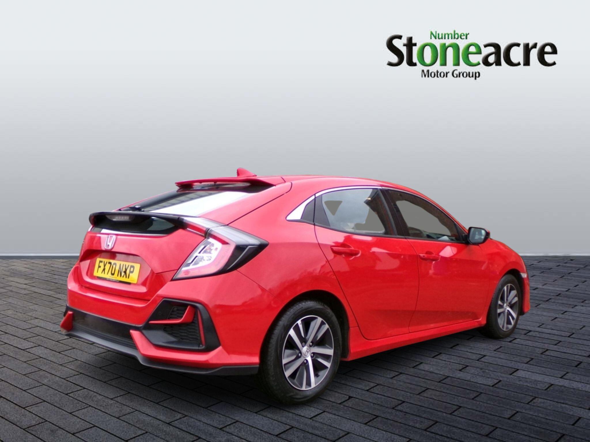 Honda Civic 1.0 VTEC Turbo SE Hatchback 5dr Petrol Manual Euro 6 (s/s) (126 ps) FX70NXP Image 2