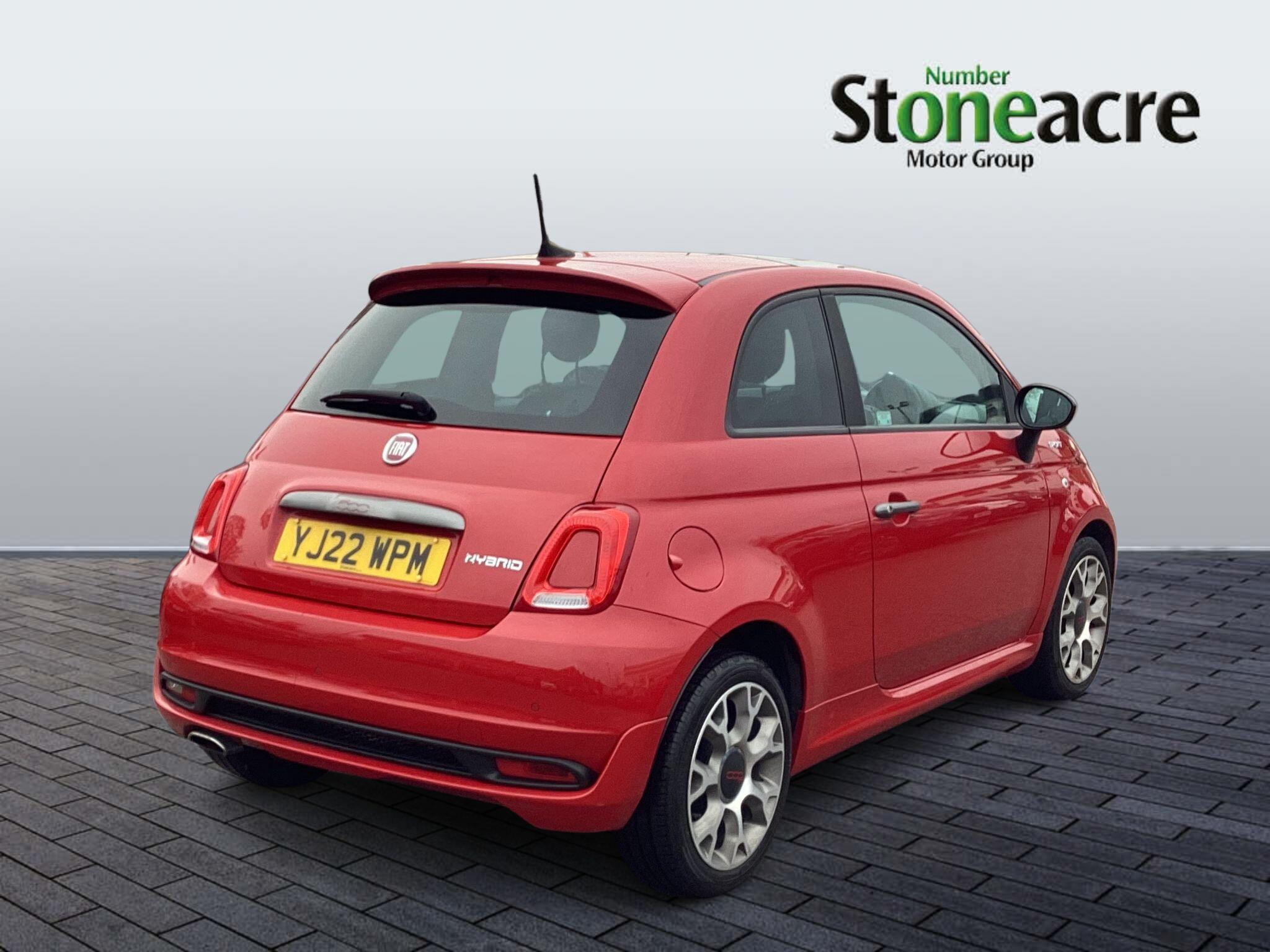 Fiat 500 1.0 Mild Hybrid Sport 3dr YJ22WPM Image 2