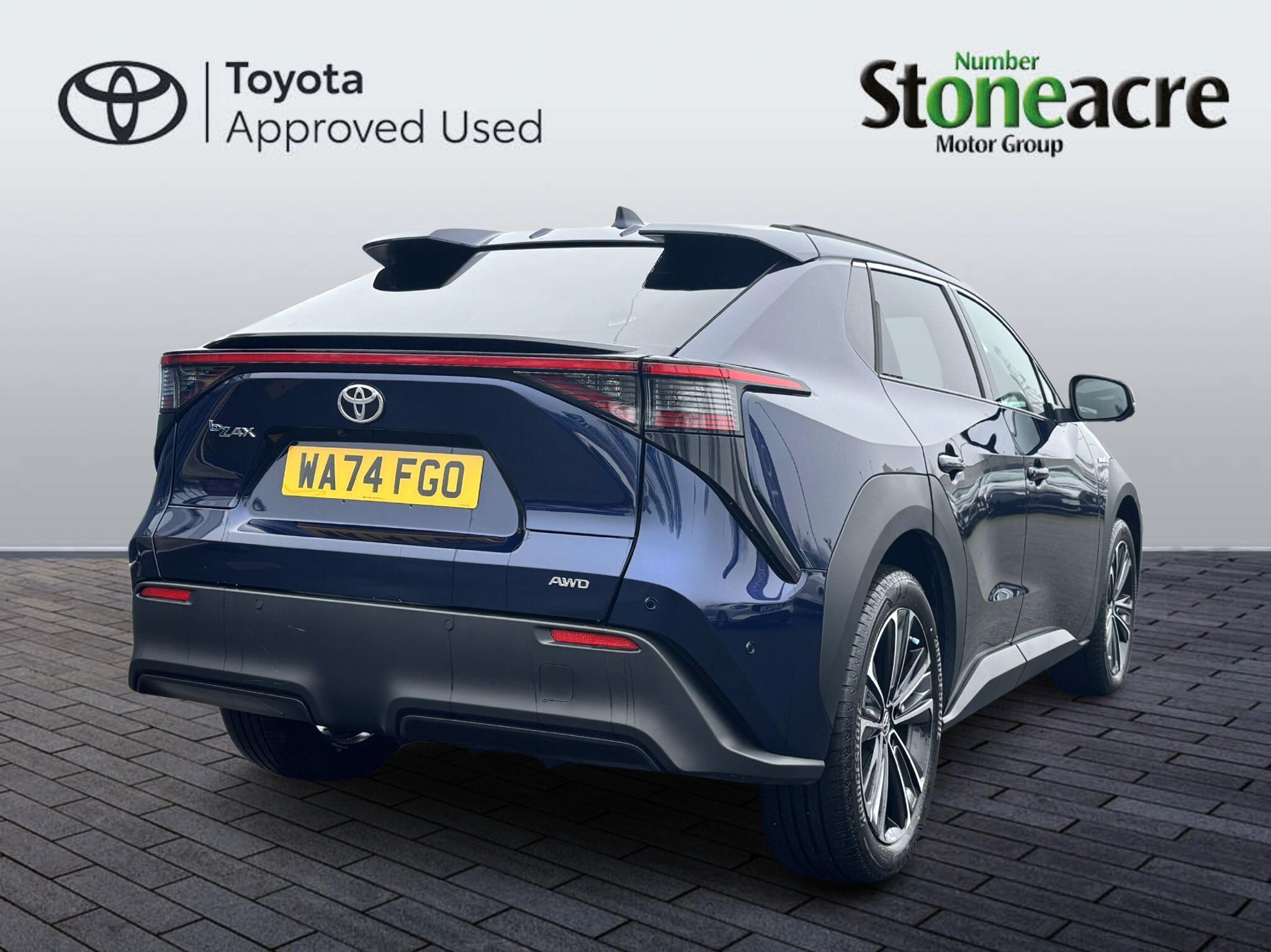 Toyota bZ4X 71.4 kWh Vision Auto AWD 5dr (11kW OBC) WA74FGO Image 3