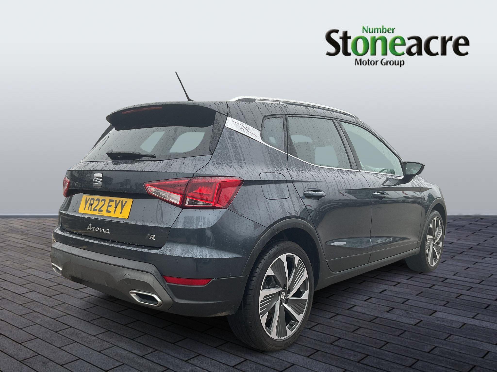 SEAT Arona 1.0 TSI FR Sport SUV 5dr Petrol Manual Euro 6 (s/s) (110 ps) YR22EYY Image 3