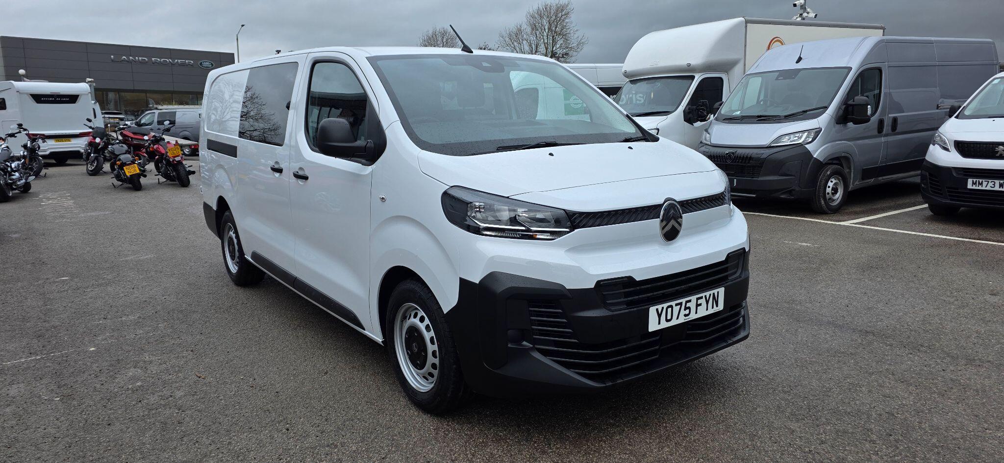 Citroen Dispatch 2.0 BlueHDi Enterprise XL Crew Van LWB Euro 6 6dr YO75FYN Image 1
