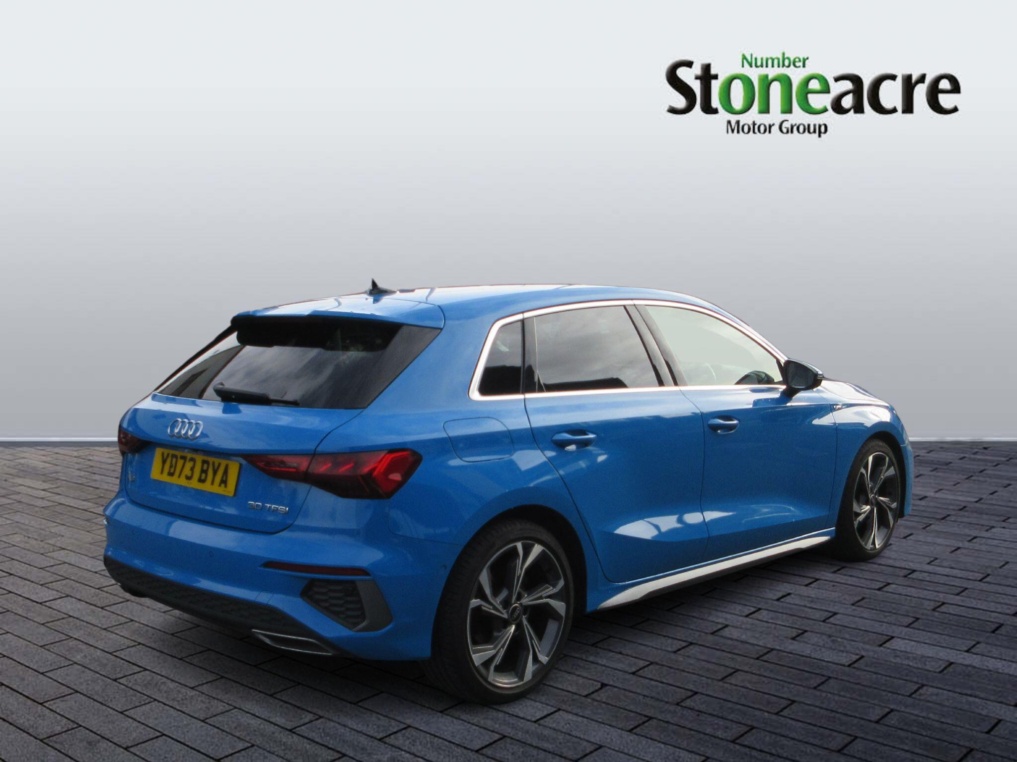 Audi A3 1.0 TFSI 30 S line Sportback S Tronic Euro 6 (s/s) 5dr YD73BYA Image 3