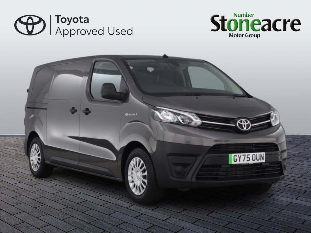 Toyota Proace 75kWh Icon Medium Panel Van Auto MWB 6dr (7kW OBC) GY75OUN Image 1