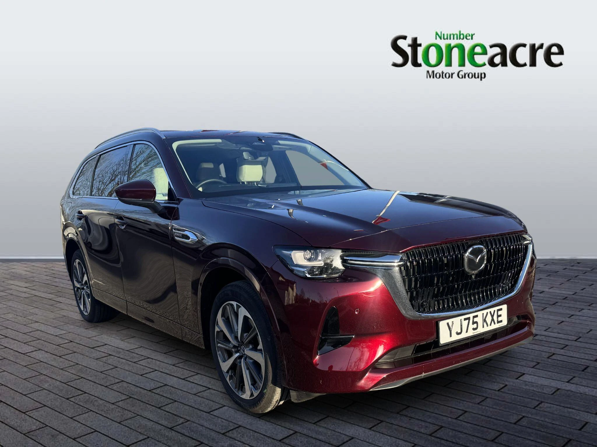 Mazda CX-80 PHEV 2.5 e-SKYACTIV 17.8kWh Takumi Plus Auto 4WD Euro 6 5dr YJ75KXE Image 1